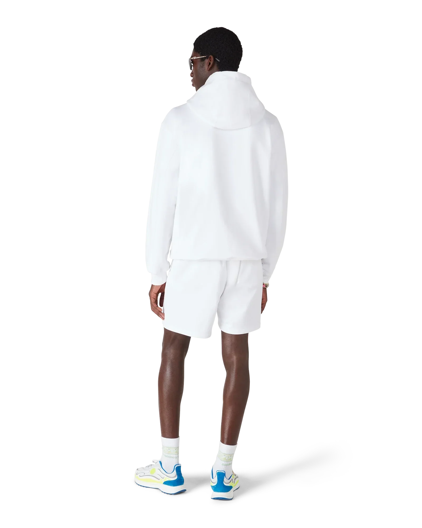 Innocence Triangle Long Sleeve Hooded Sweatshirt | Casablanca Paris | Image 3
