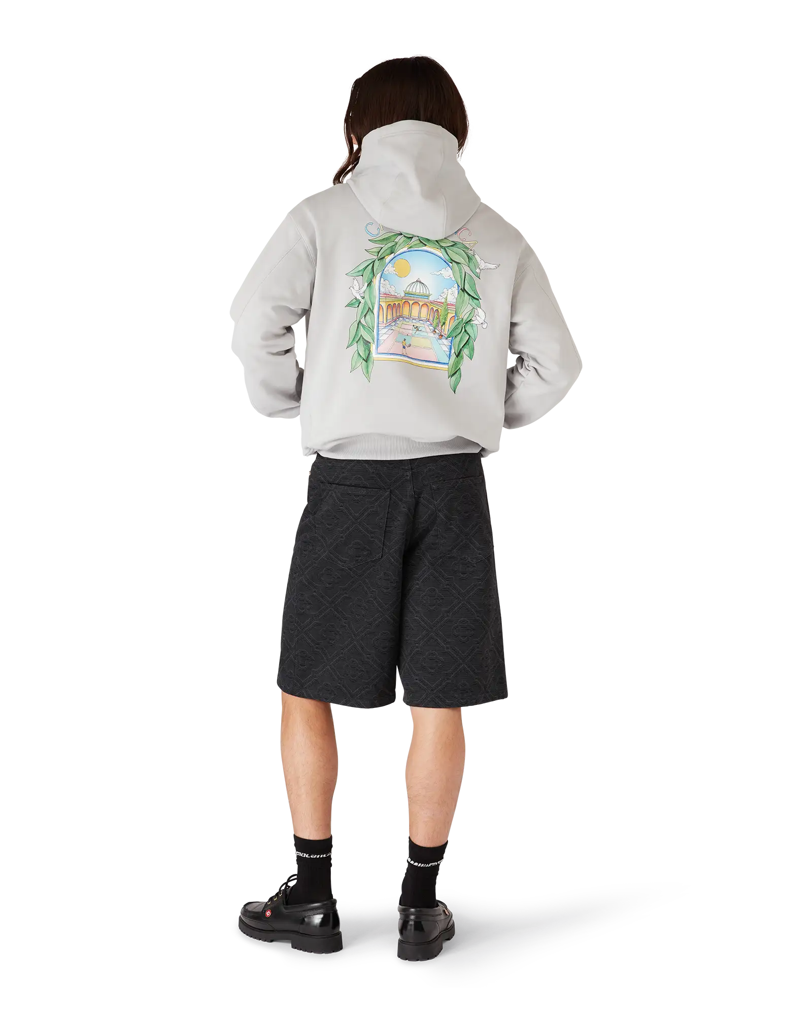 L'Arche Hooded Sweatshirt | Casablanca Paris | Image 3