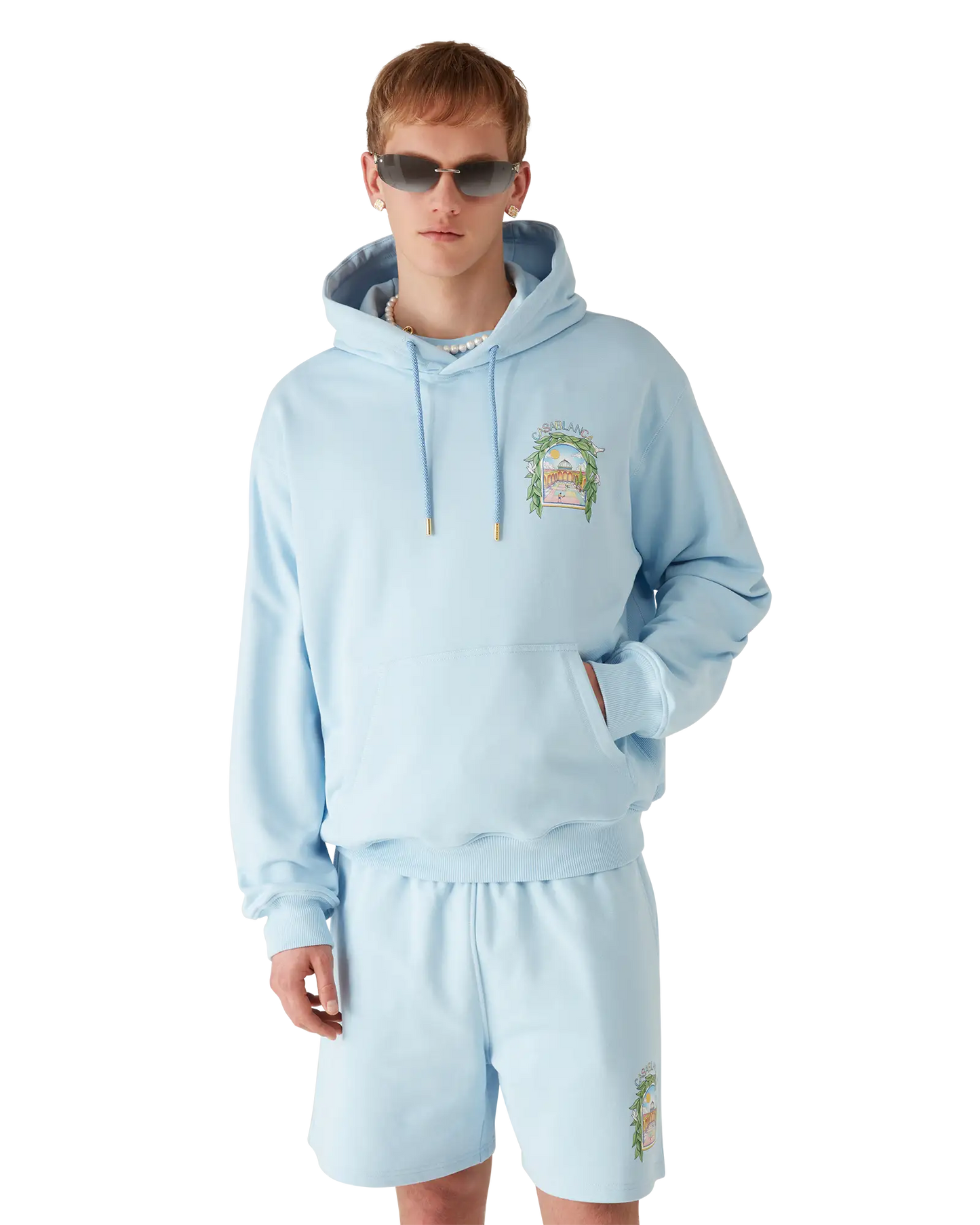 L'Arche Hooded Sweatshirt | Casablanca Paris | Image 4
