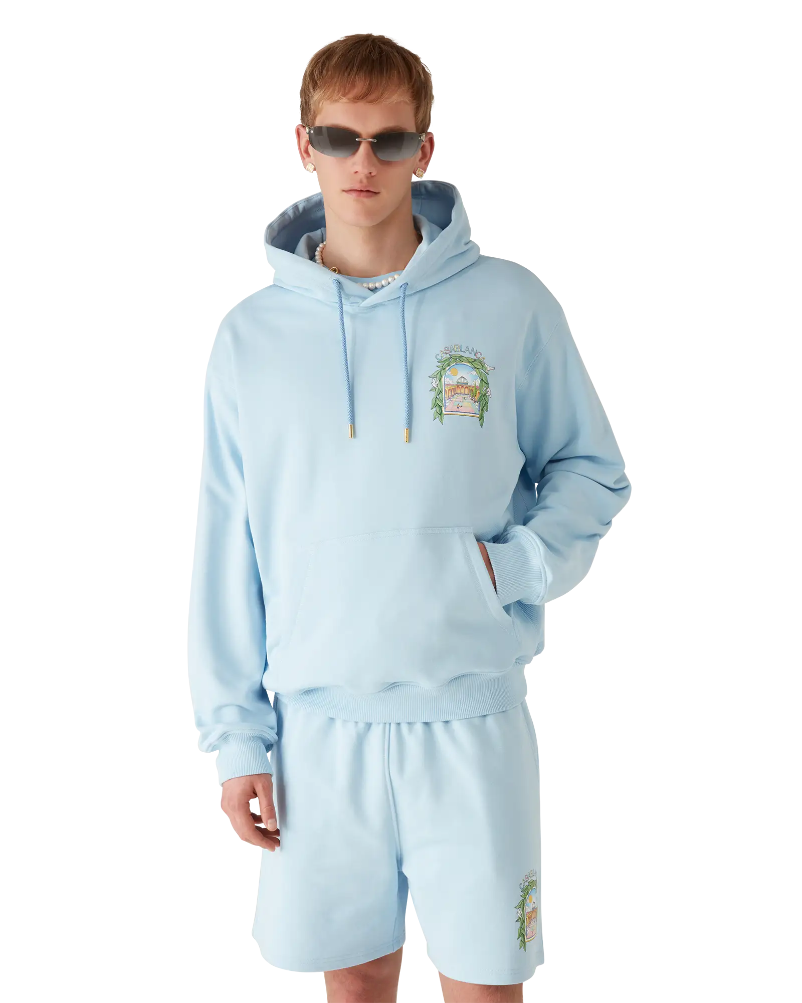 L'Arche Hooded Sweatshirt | Casablanca Paris | Image 4