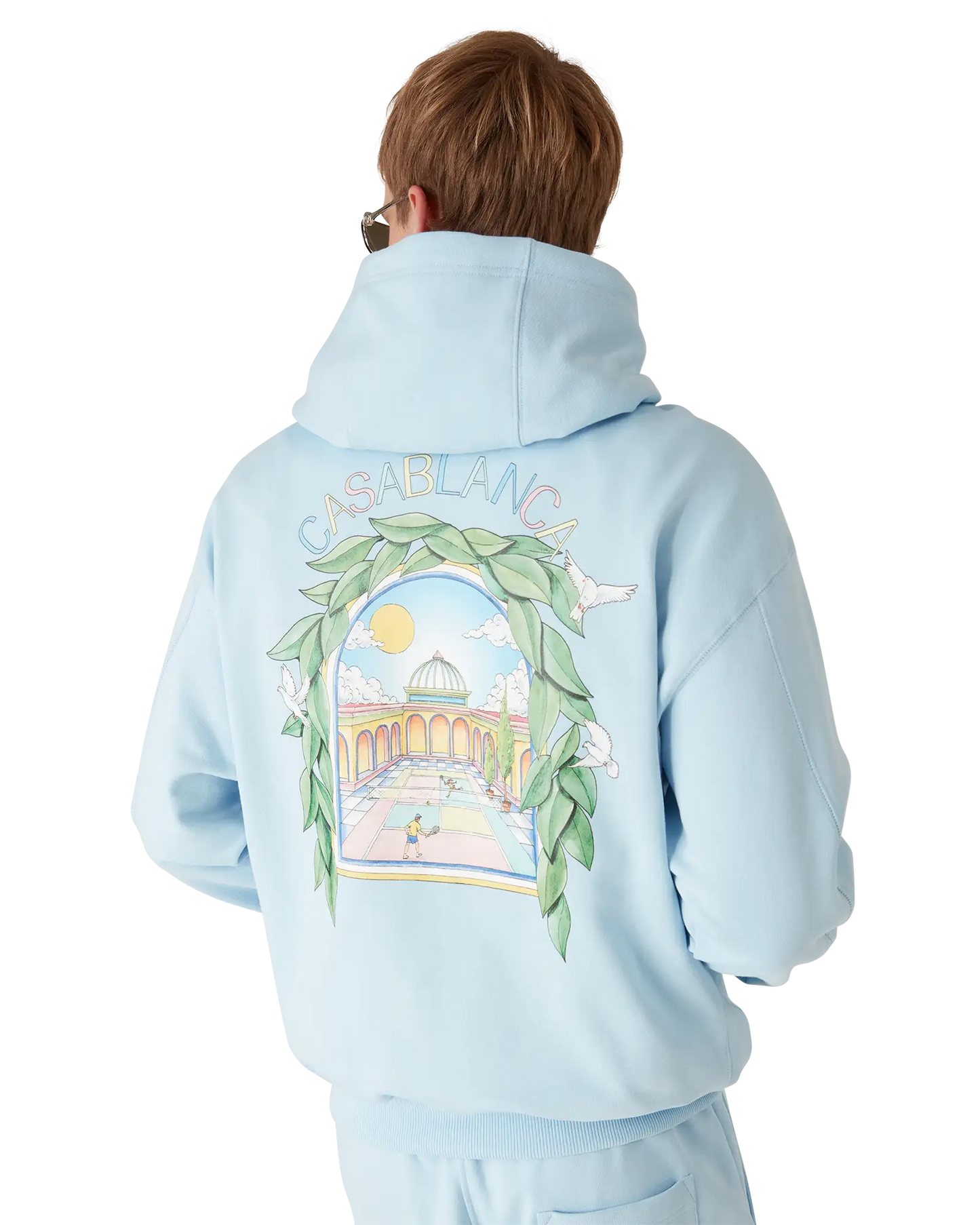 L'Arche Hooded Sweatshirt | Casablanca Paris | Image 5