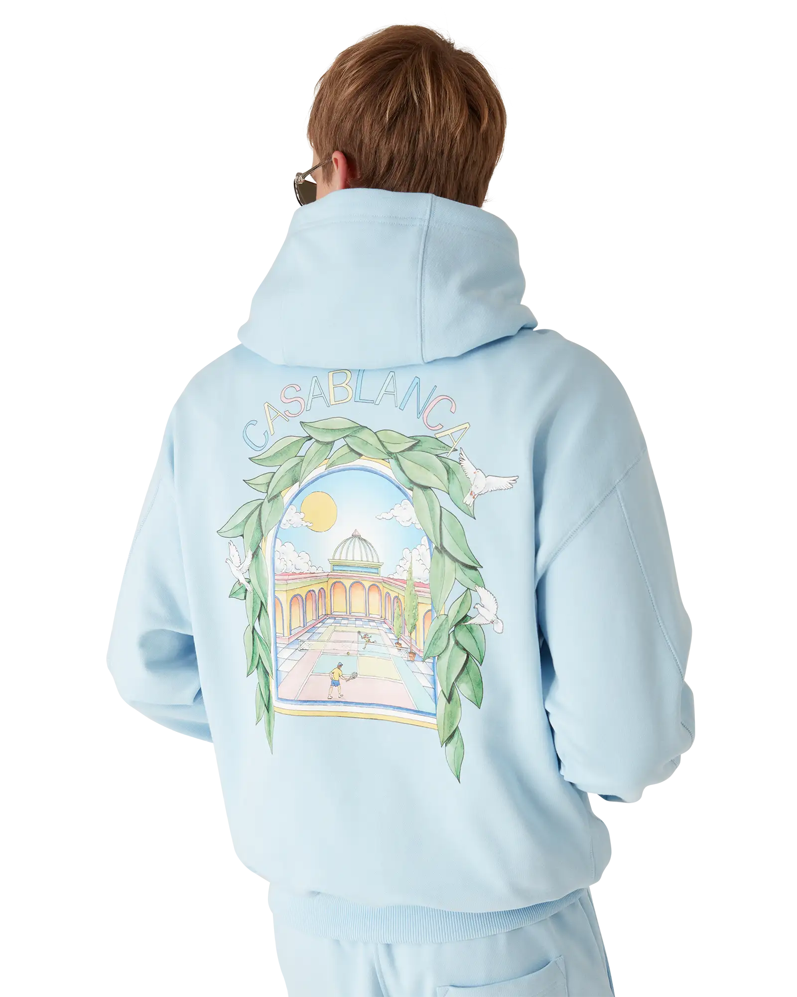 L'Arche Hooded Sweatshirt | Casablanca Paris | Image 5