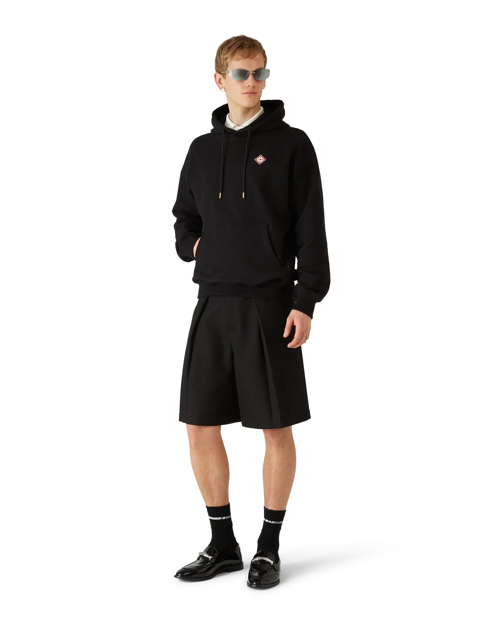 Diamond Logo Hooded Sweatshirt | Casablanca Paris | Image 2