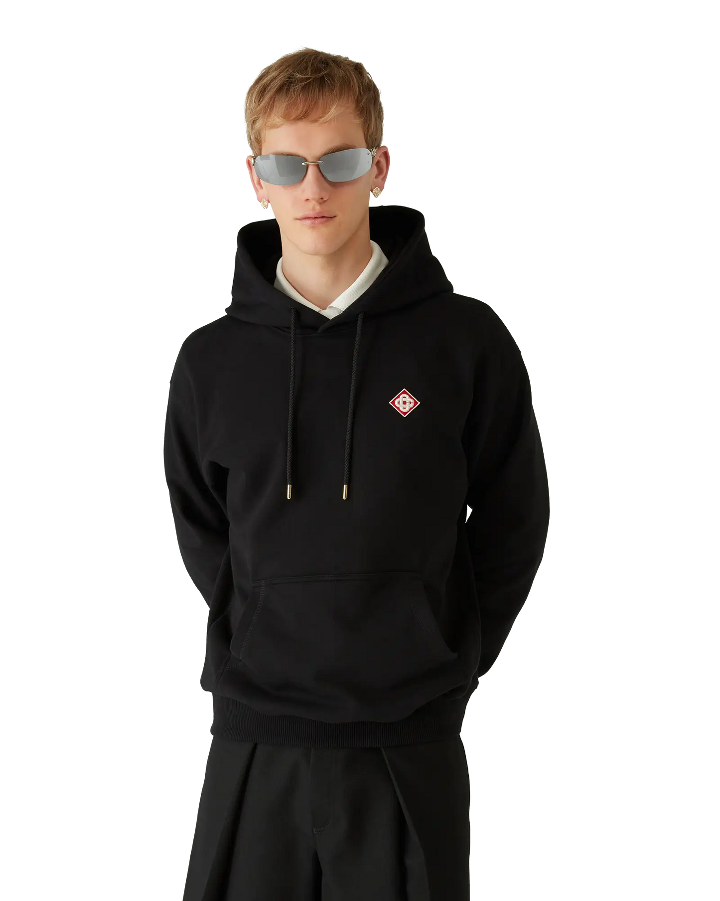 Diamond Logo Hooded Sweatshirt | Casablanca Paris | Image 4