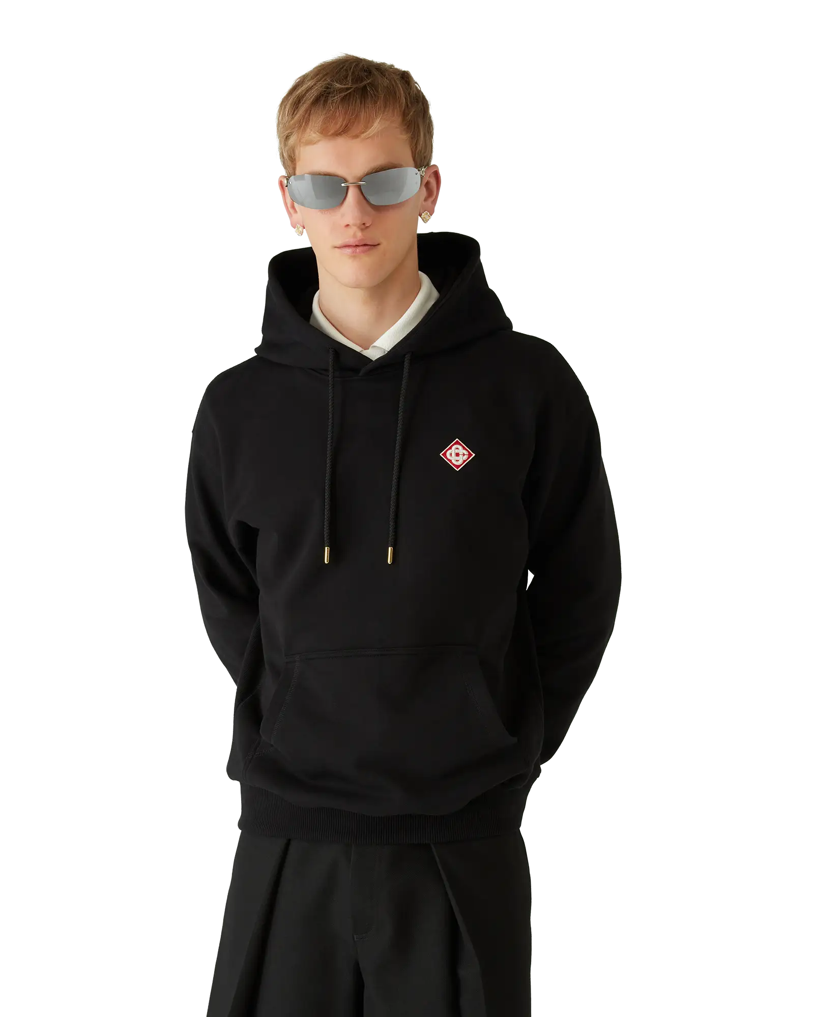 Diamond Logo Hooded Sweatshirt | Casablanca Paris | Image 4