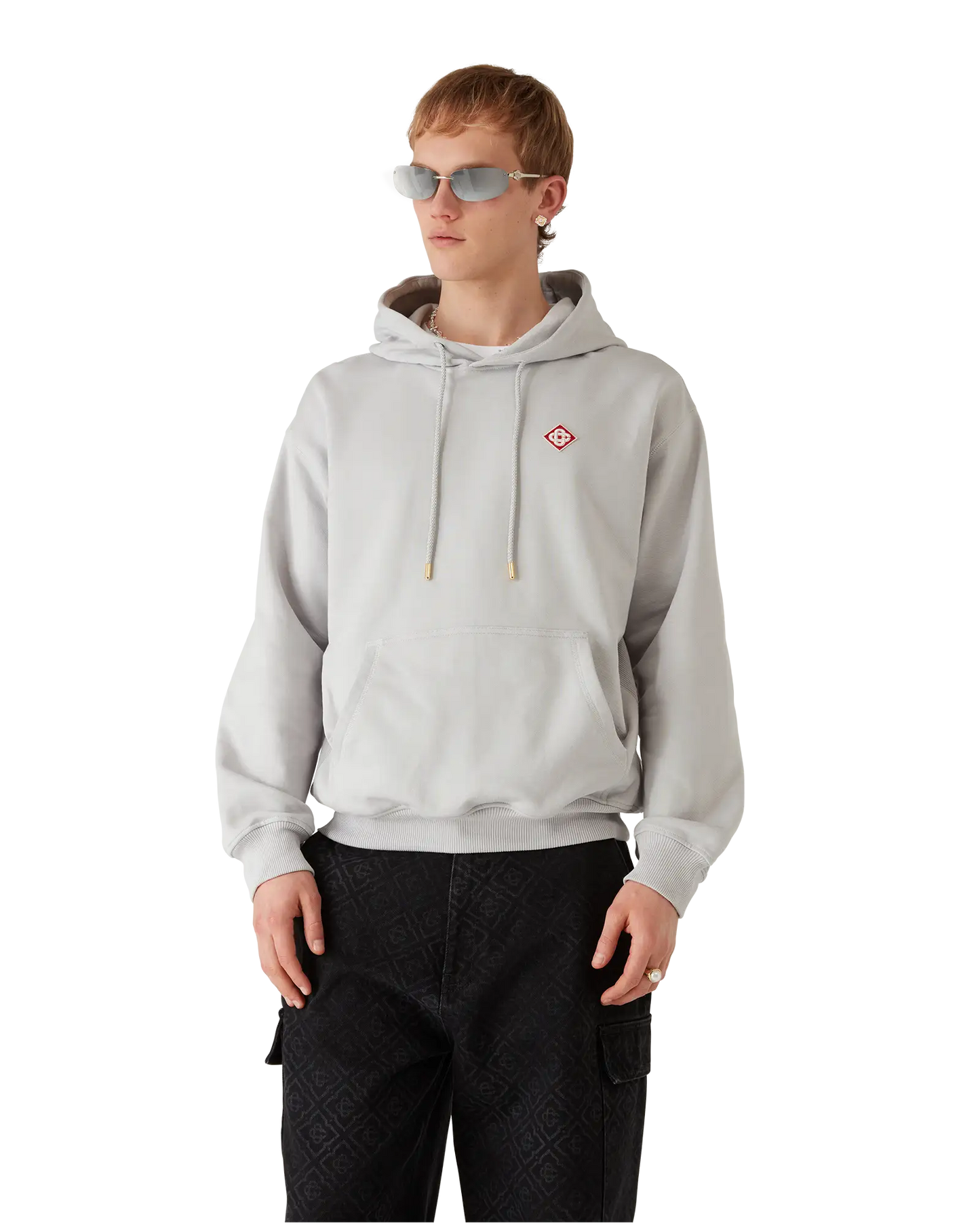 Diamond Logo Hooded Sweatshirt | Casablanca Paris | Image 4