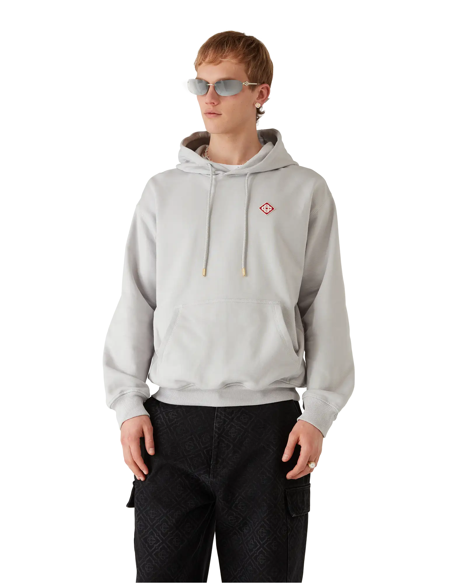 Diamond Logo Hooded Sweatshirt | Casablanca Paris | Image 4