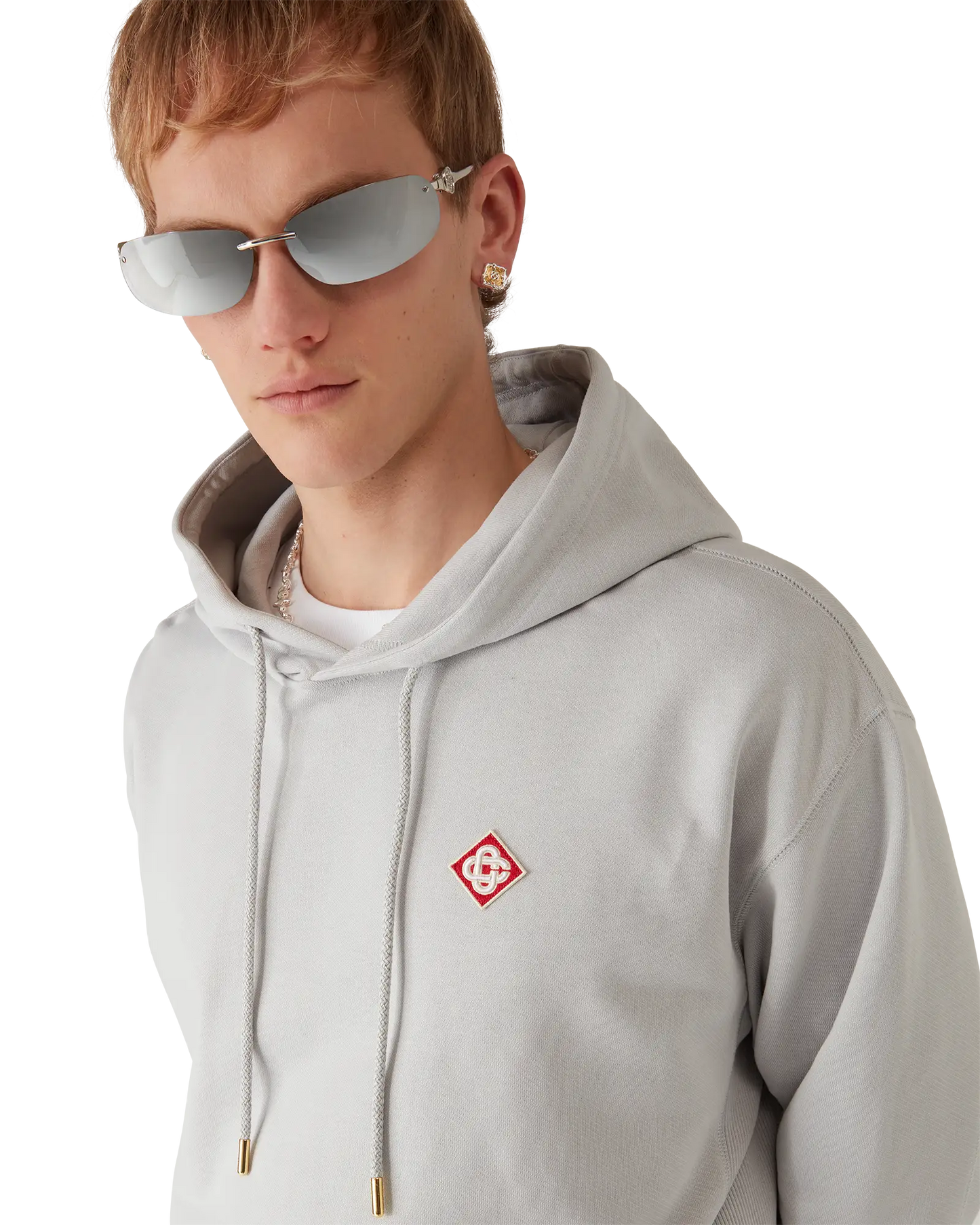 Diamond Logo Hooded Sweatshirt | Casablanca Paris | Image 5