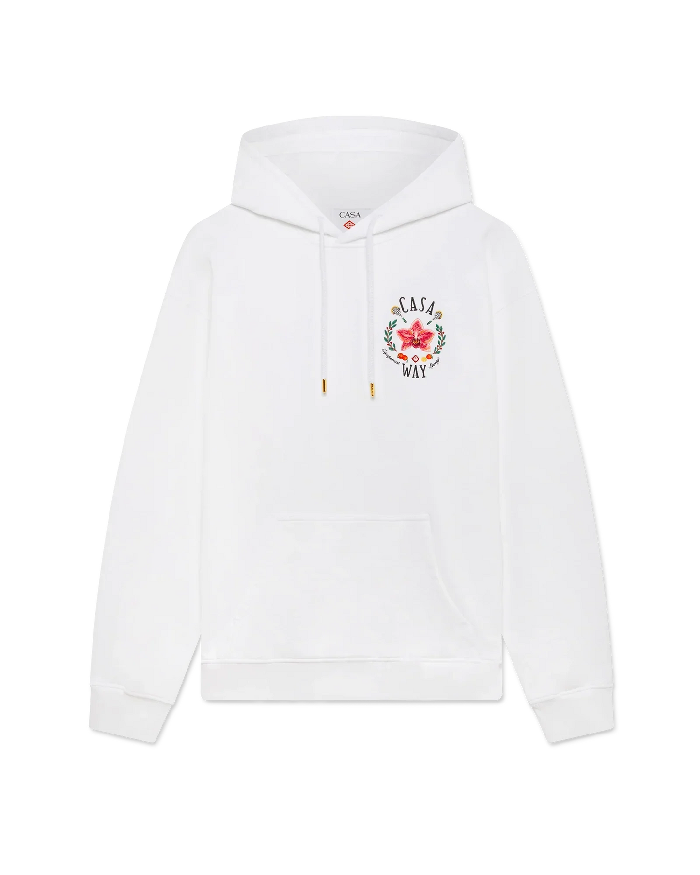 Casa Way Orchid Hooded Sweatshirt | Casablanca Paris | Image 1
