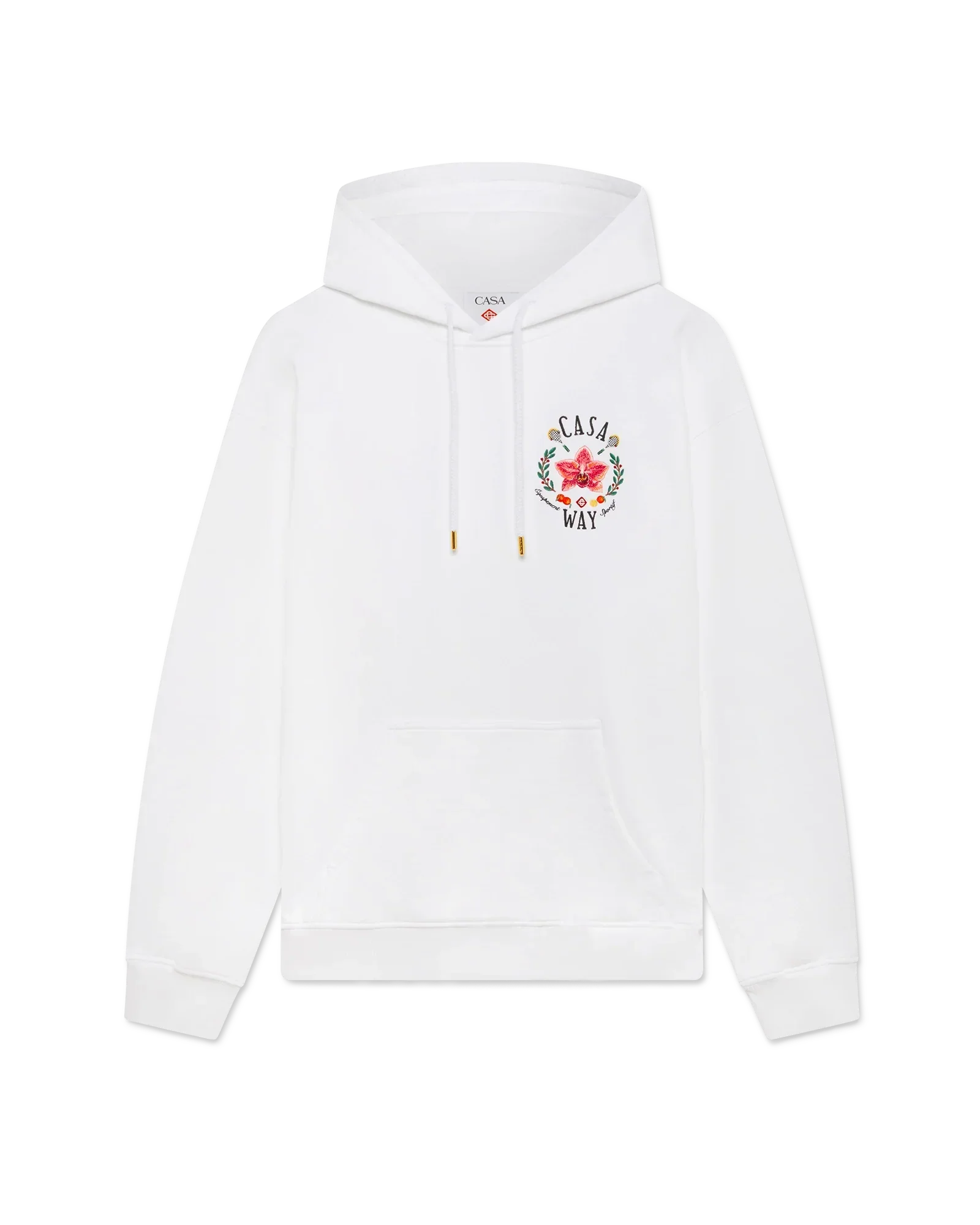 Casa Way Orchid Hooded Sweatshirt | Casablanca Paris | Image 1