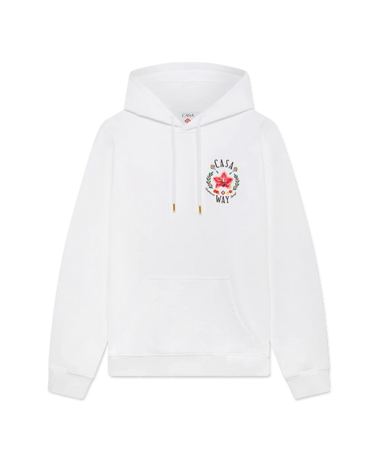 Casa Way Orchid Hooded Sweatshirt | Casablanca Paris | Image 1