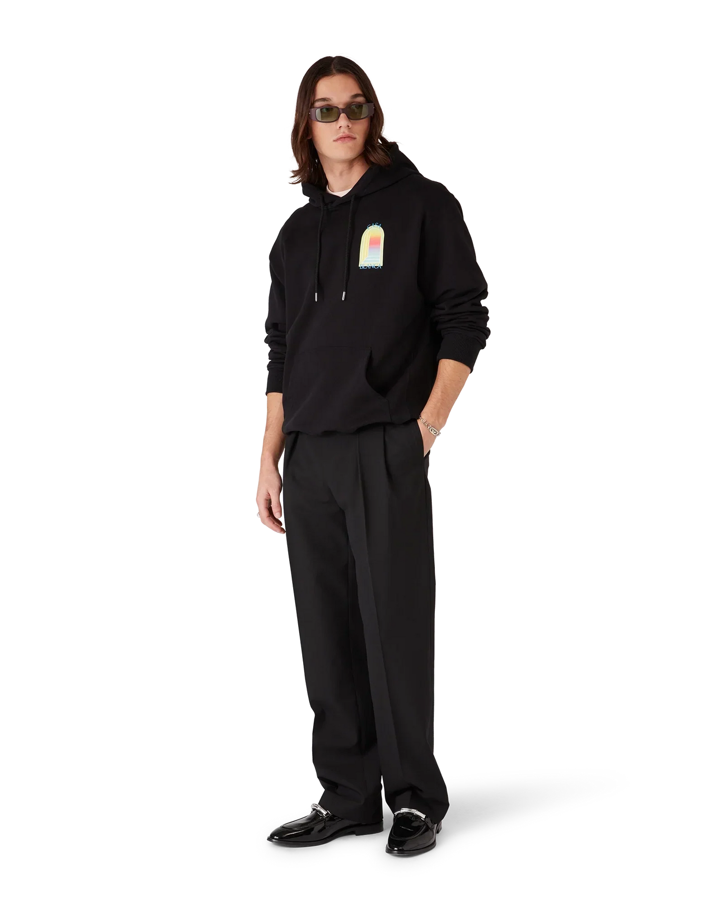 Gradient Arch Hooded Sweatshirt | Casablanca Paris | Image 2