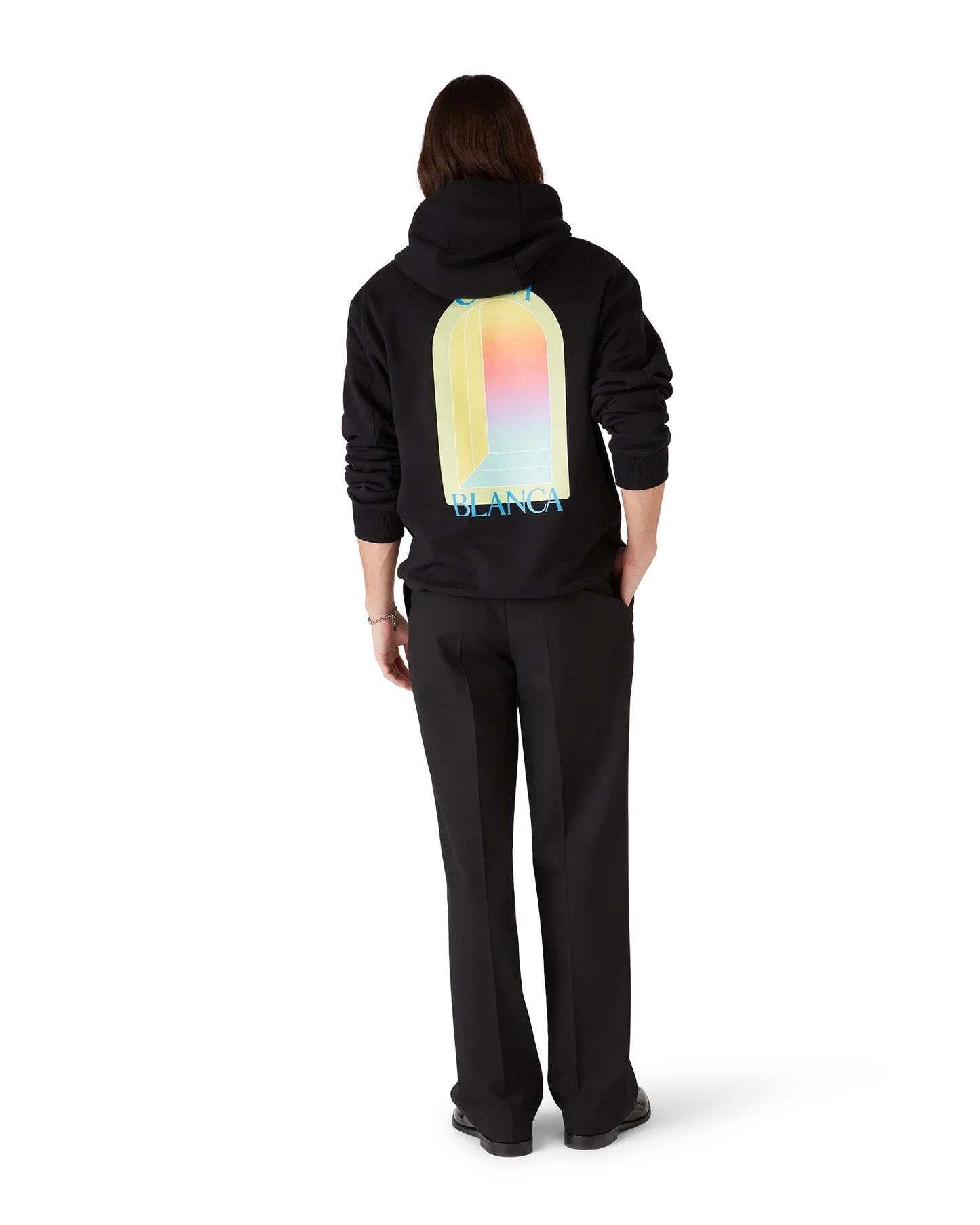 Gradient Arch Hooded Sweatshirt | Casablanca Paris | Image 3