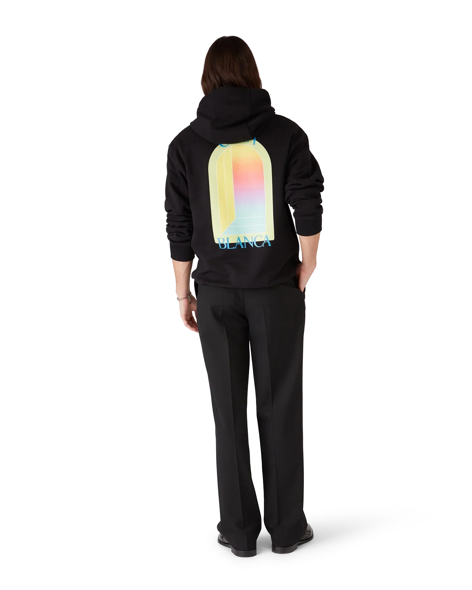 Gradient Arch Hooded Sweatshirt | Casablanca Paris | Image 3