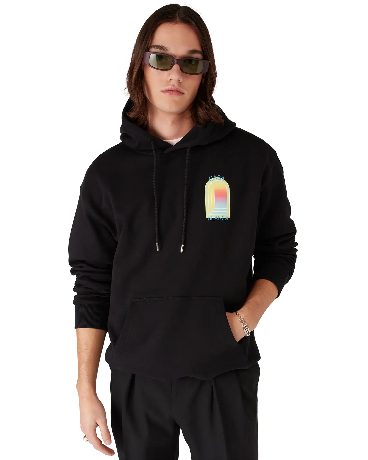 Gradient Arch Hooded Sweatshirt | Casablanca Paris | Image 5