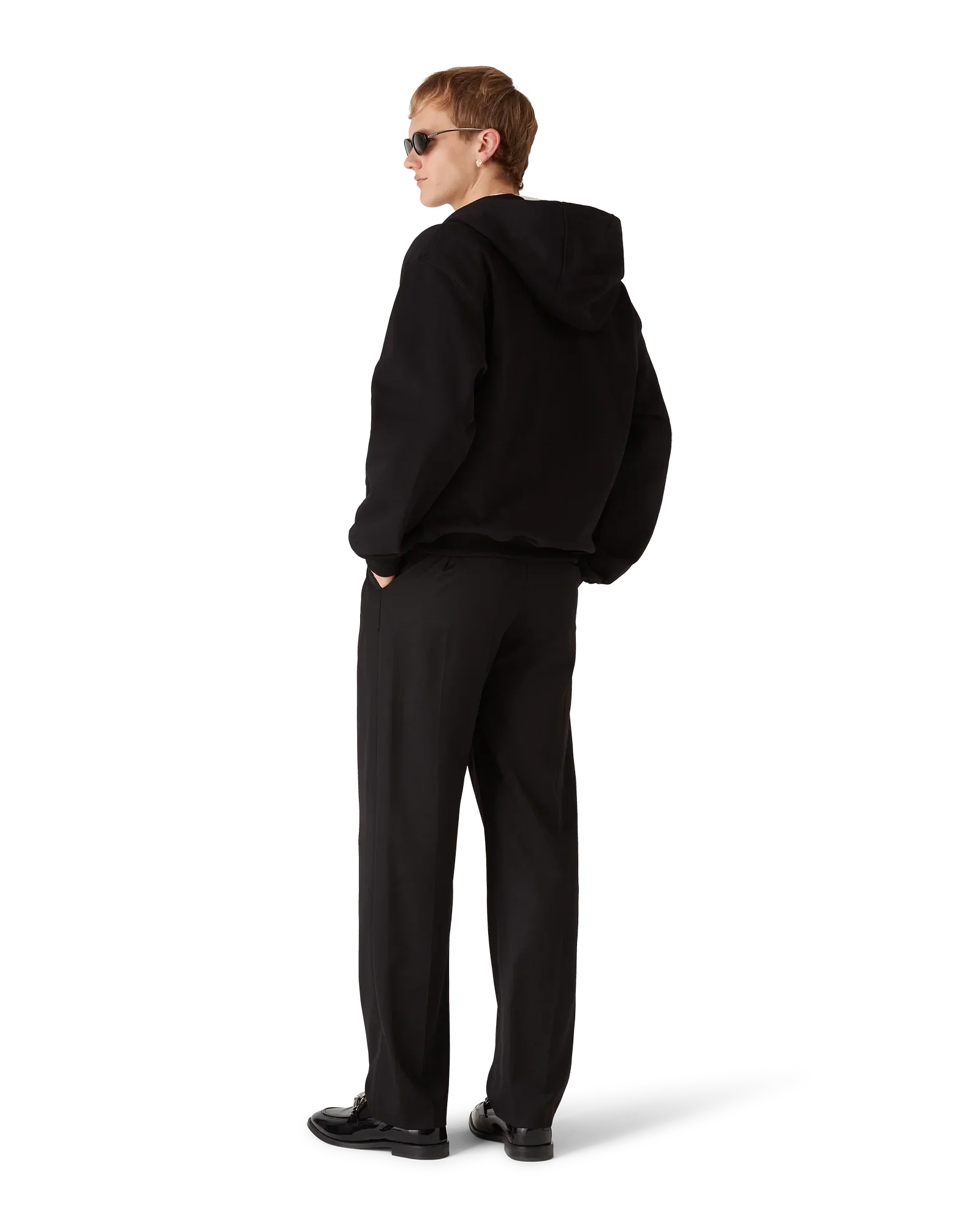 Diamond Logo Zip Hooded Sweatshirt | Casablanca Paris | Image 3