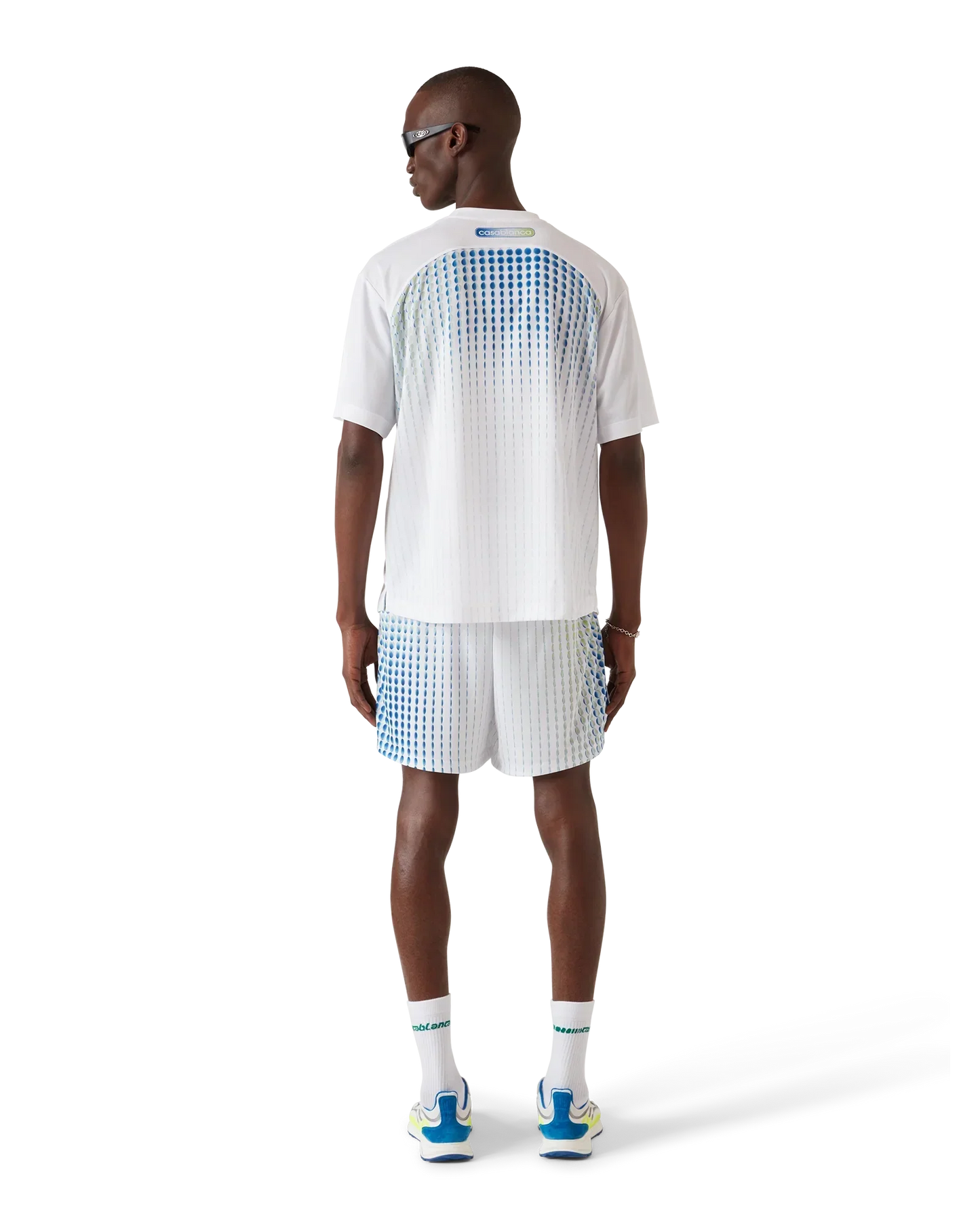 Tennis Tech Short Sleeve T-Shirt | Casablanca Paris | Image 3