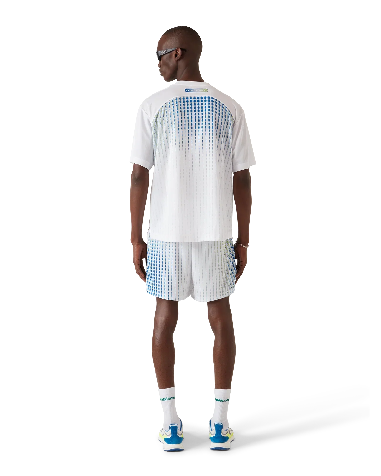 Tennis Tech Short Sleeve T-Shirt | Casablanca Paris | Image 3