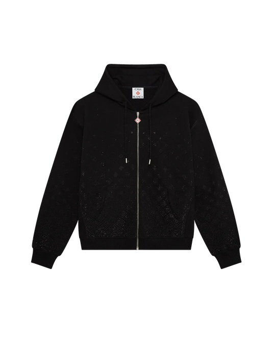 Crystal Monogram Long Sleeve Sweatshirt | Casablanca Paris | Image 1