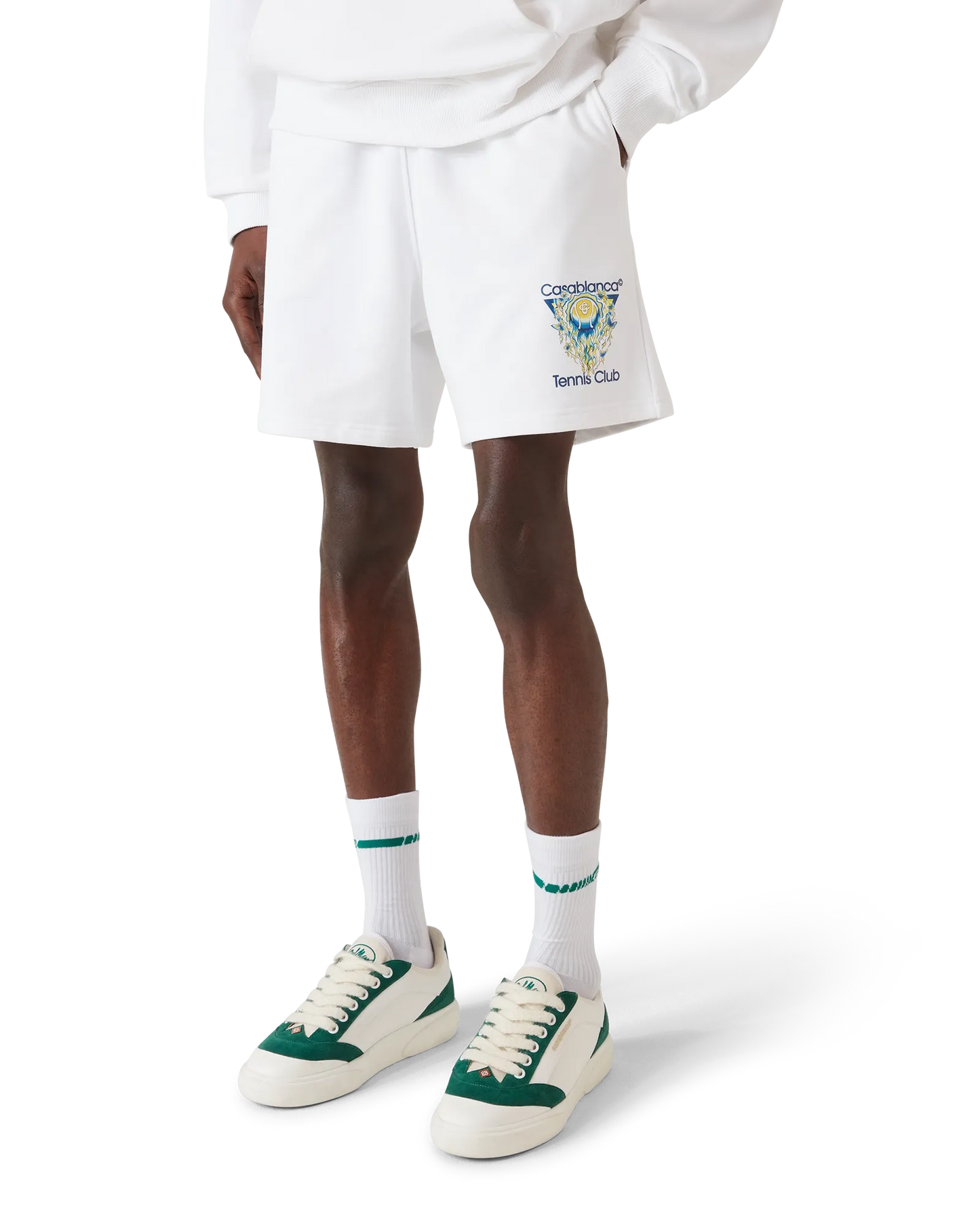 Tennis Club Icon Sweatshorts | Casablanca Paris | Image 4