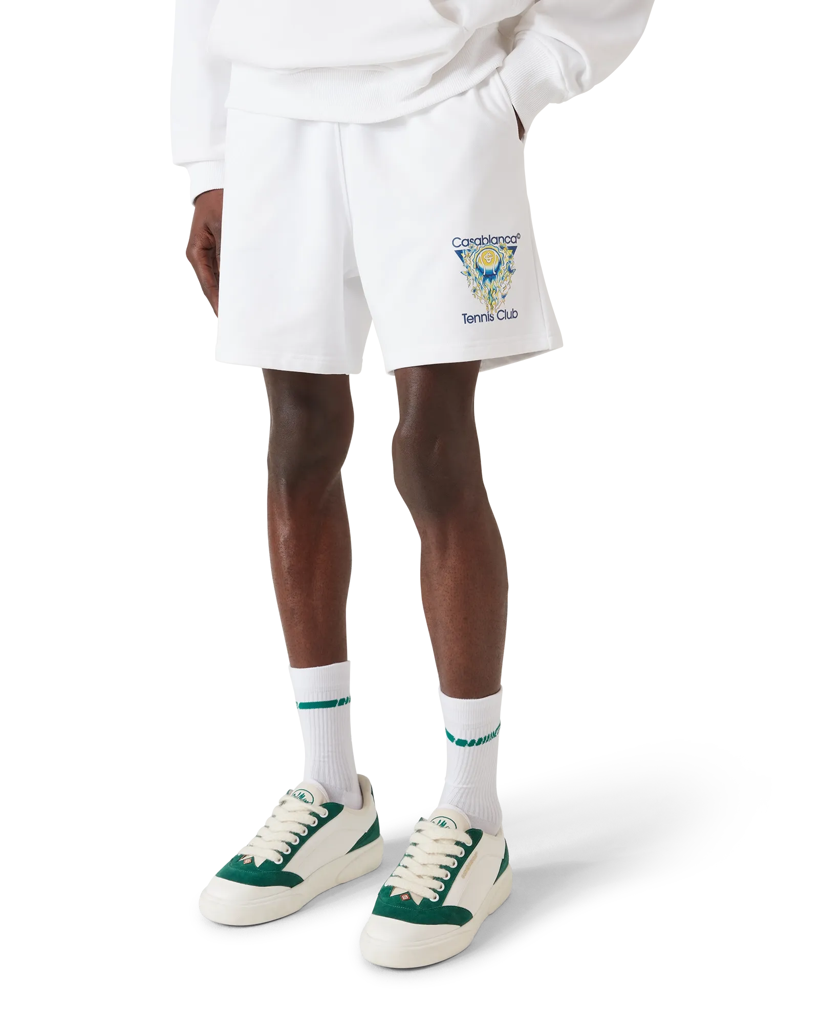 Tennis Club Icon Sweatshorts | Casablanca Paris | Image 4