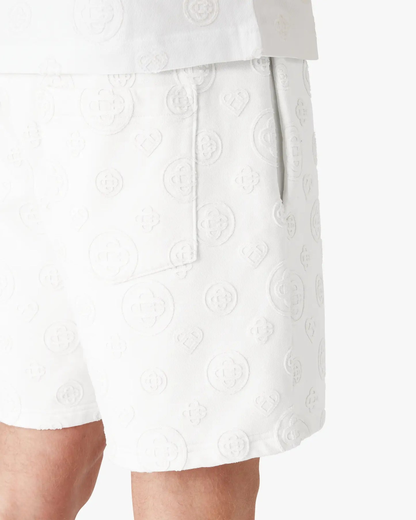 Applique Monogram Sweatshorts | Casablanca Paris | Image 5