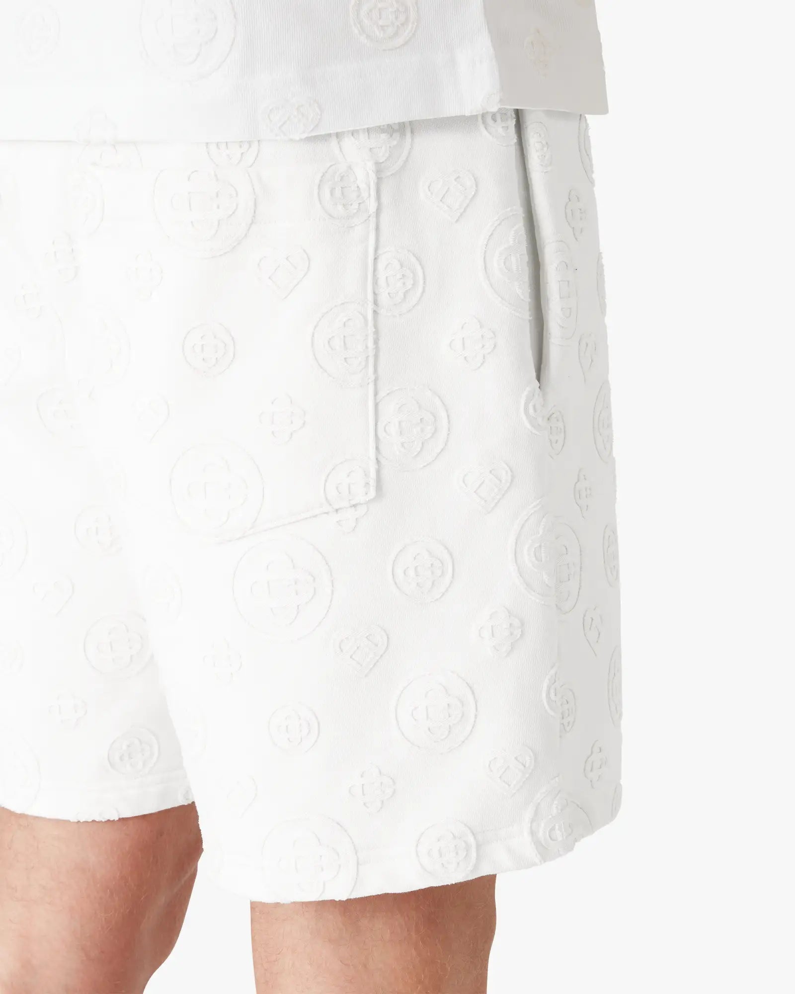 Applique Monogram Sweatshorts | Casablanca Paris | Image 5