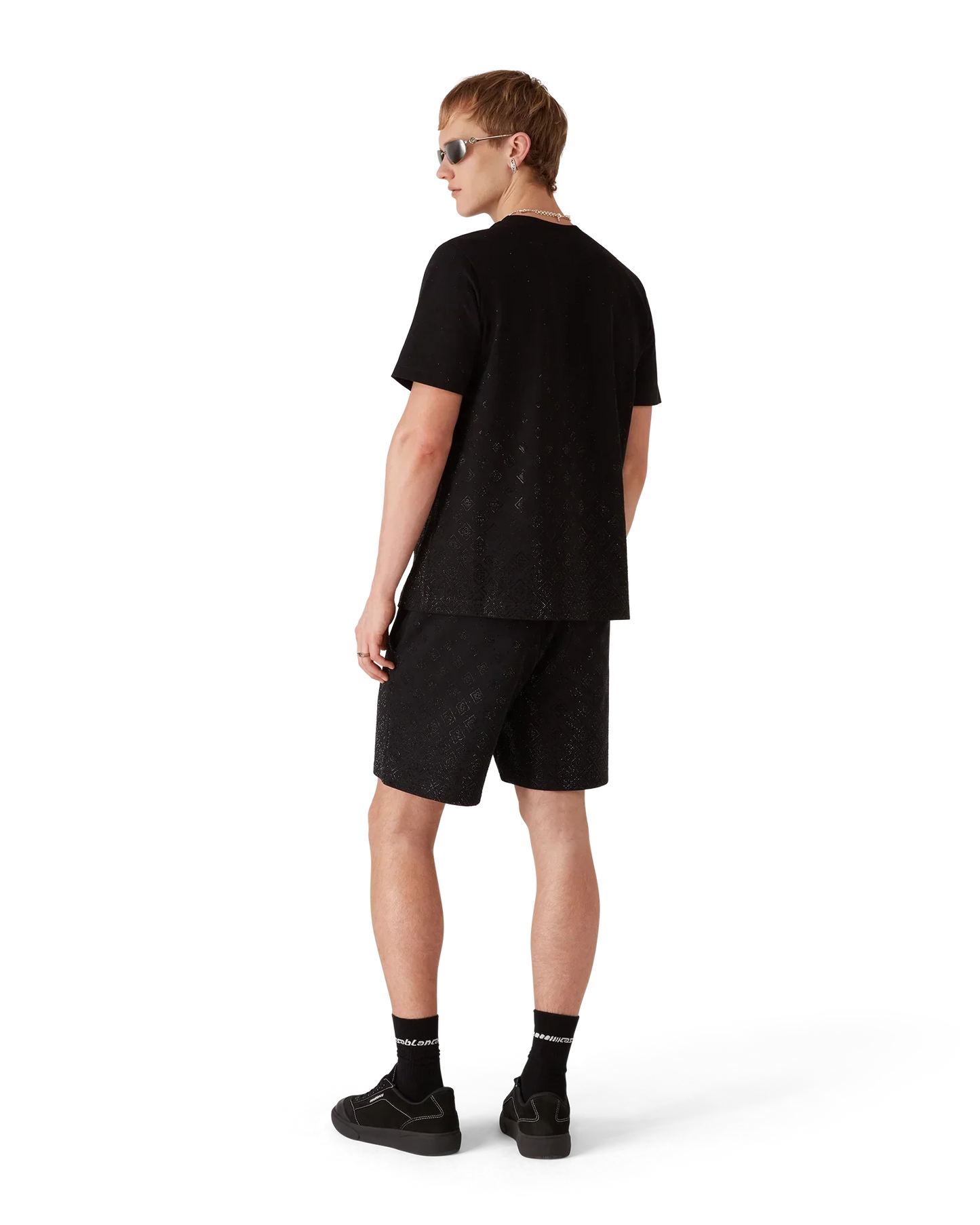 Crystal Monogram Sweatshorts | Casablanca Paris | Image 3