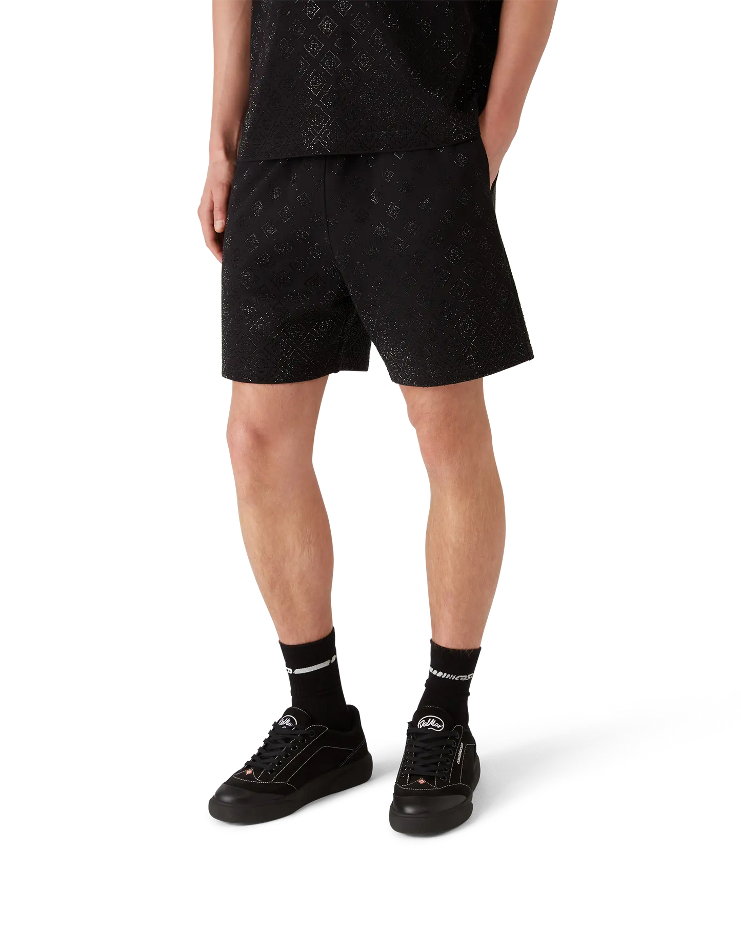 Crystal Monogram Sweatshorts | Casablanca Paris | Image 4