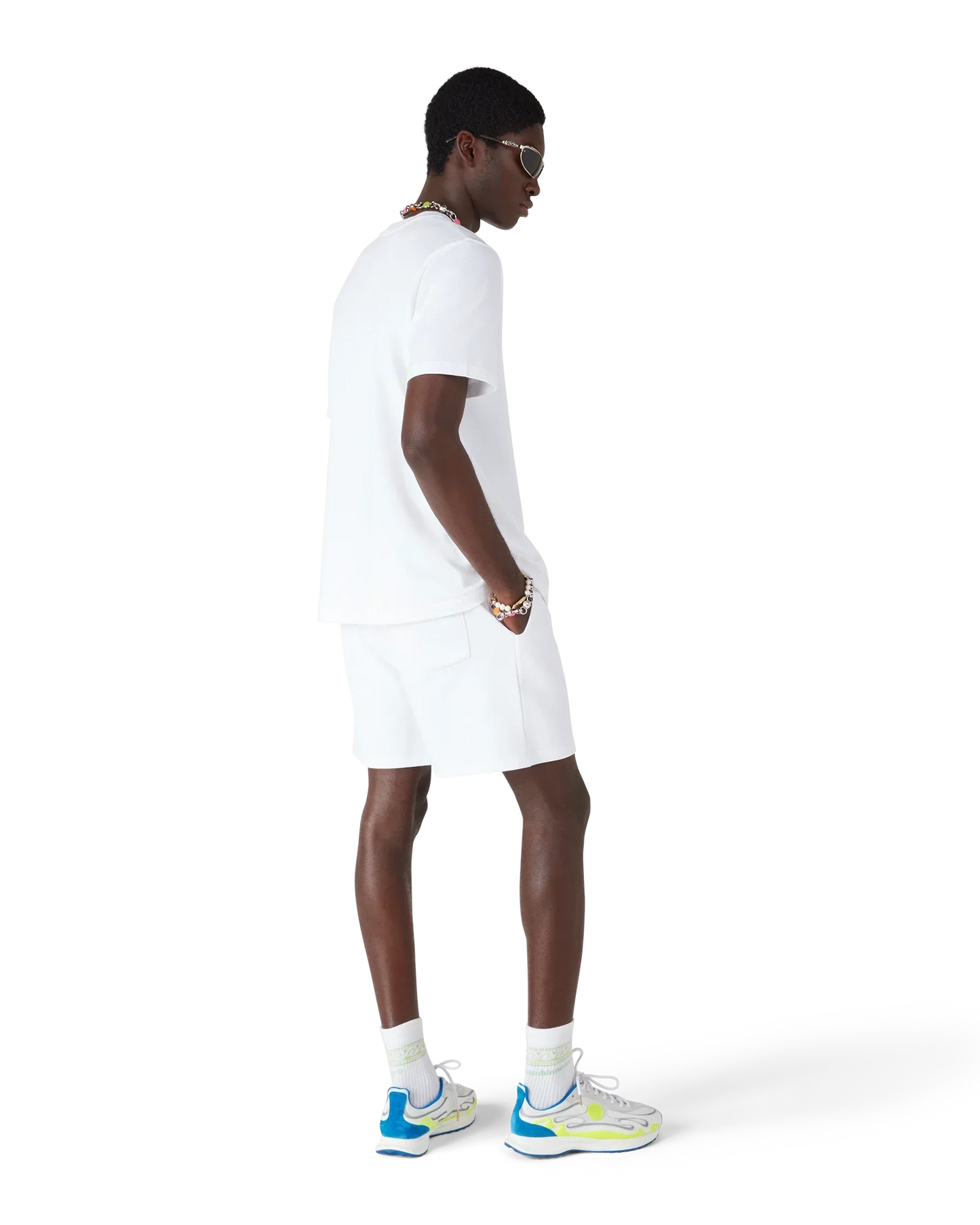Innocence Triangle Sweatshorts | Casablanca Paris | Image 3