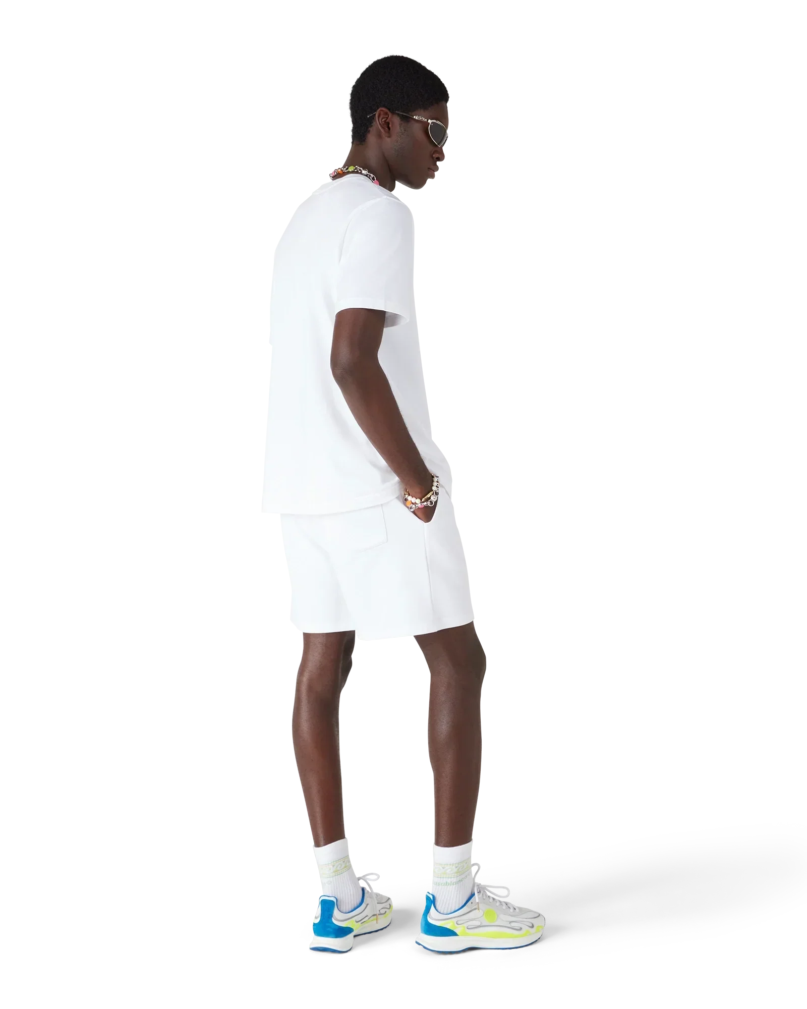 Innocence Triangle Sweatshorts | Casablanca Paris | Image 3