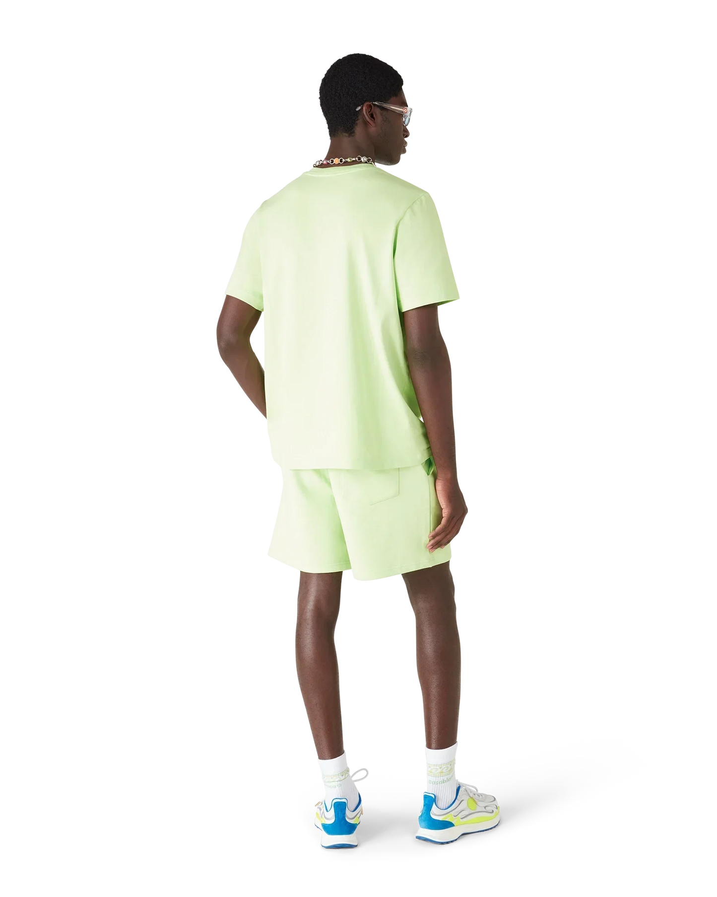 Innocence Triangle Sweatshorts | Casablanca Paris | Image 3