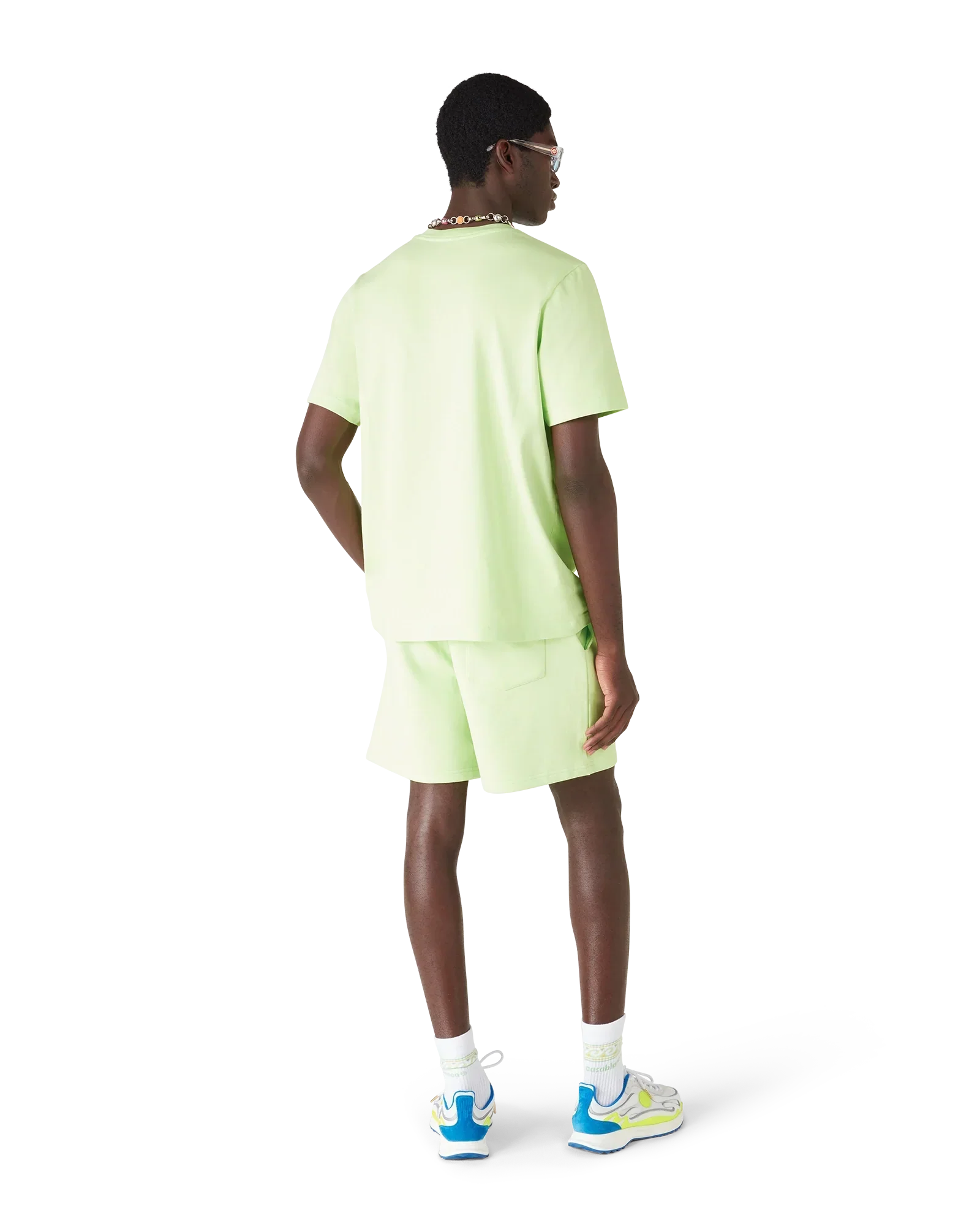 Innocence Triangle Sweatshorts | Casablanca Paris | Image 3