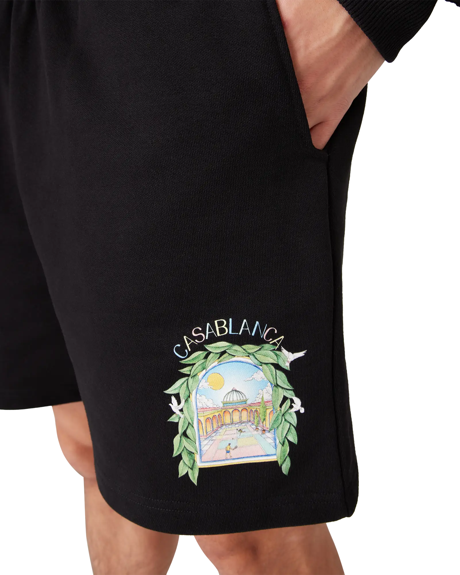 L'Arche Sweatshorts | Casablanca Paris | Image 5
