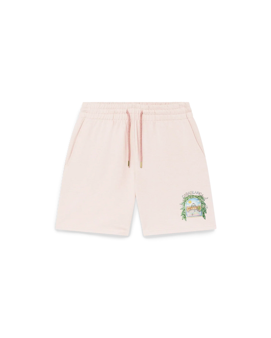 Pink L'Arche Sweatshorts | Casablanca Paris | Image 1