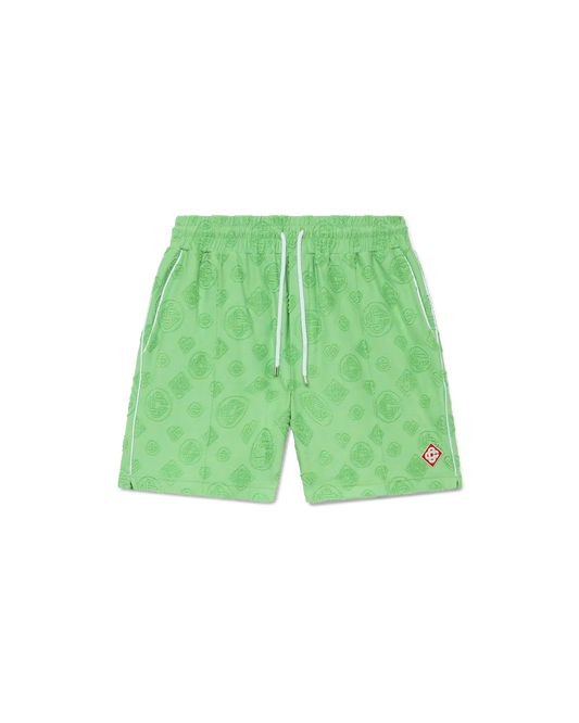 Towelling Monogram Shorts | Casablanca Paris | Image 1