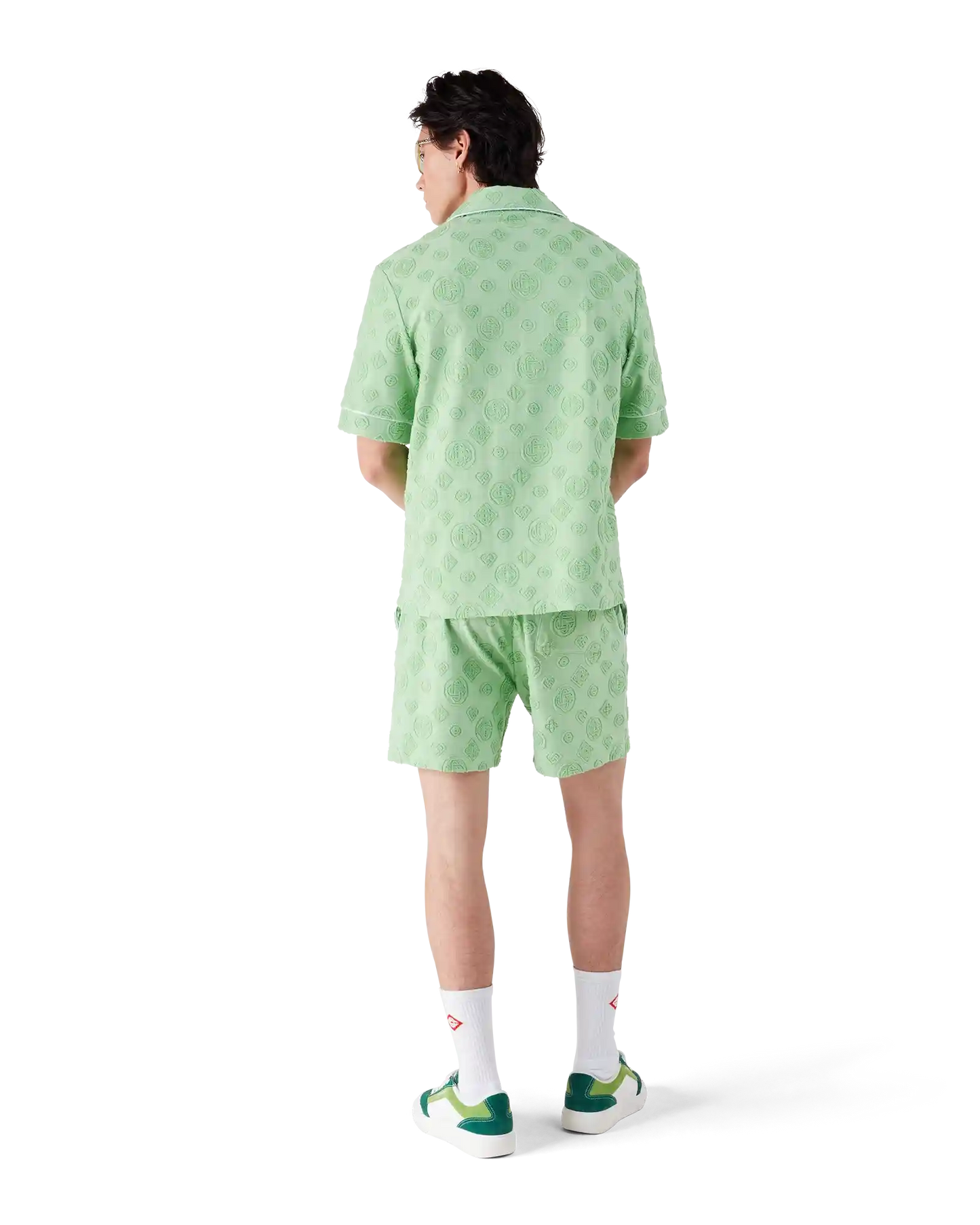 Towelling Monogram Shorts | Casablanca Paris | Image 3
