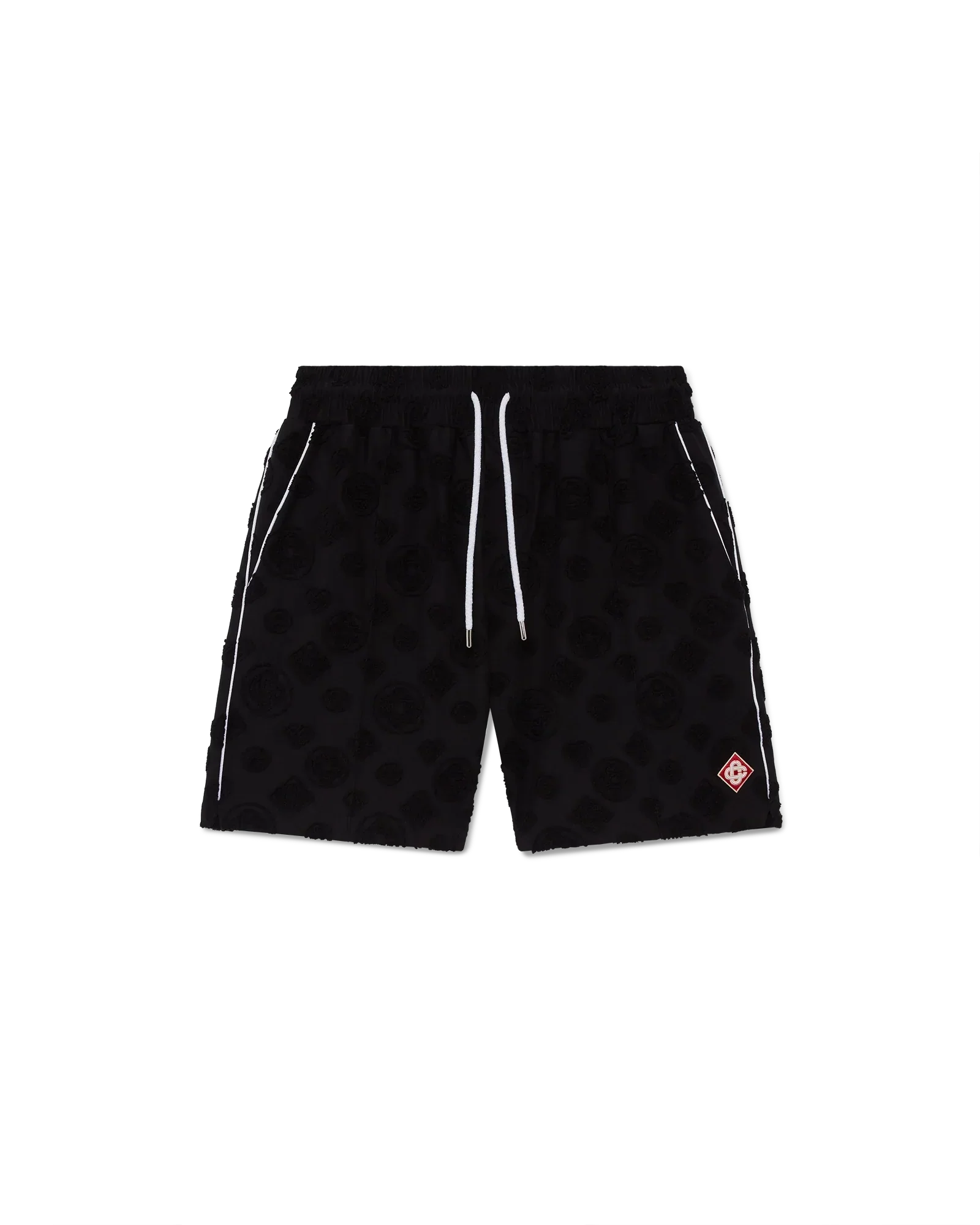 Towelling Monogram Shorts | Casablanca Paris | Image 1