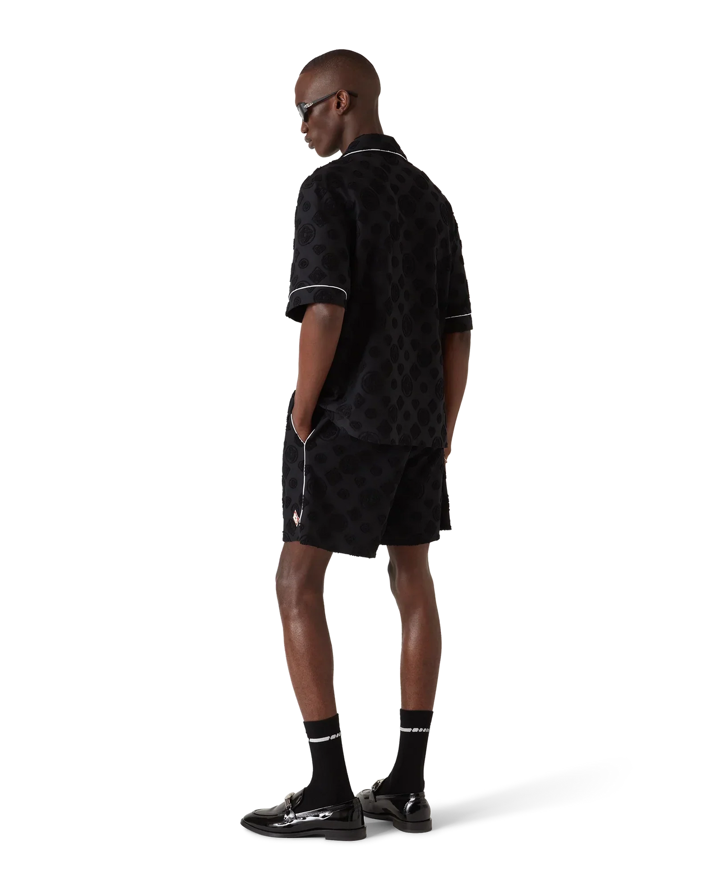 Towelling Monogram Shorts | Casablanca Paris | Image 3