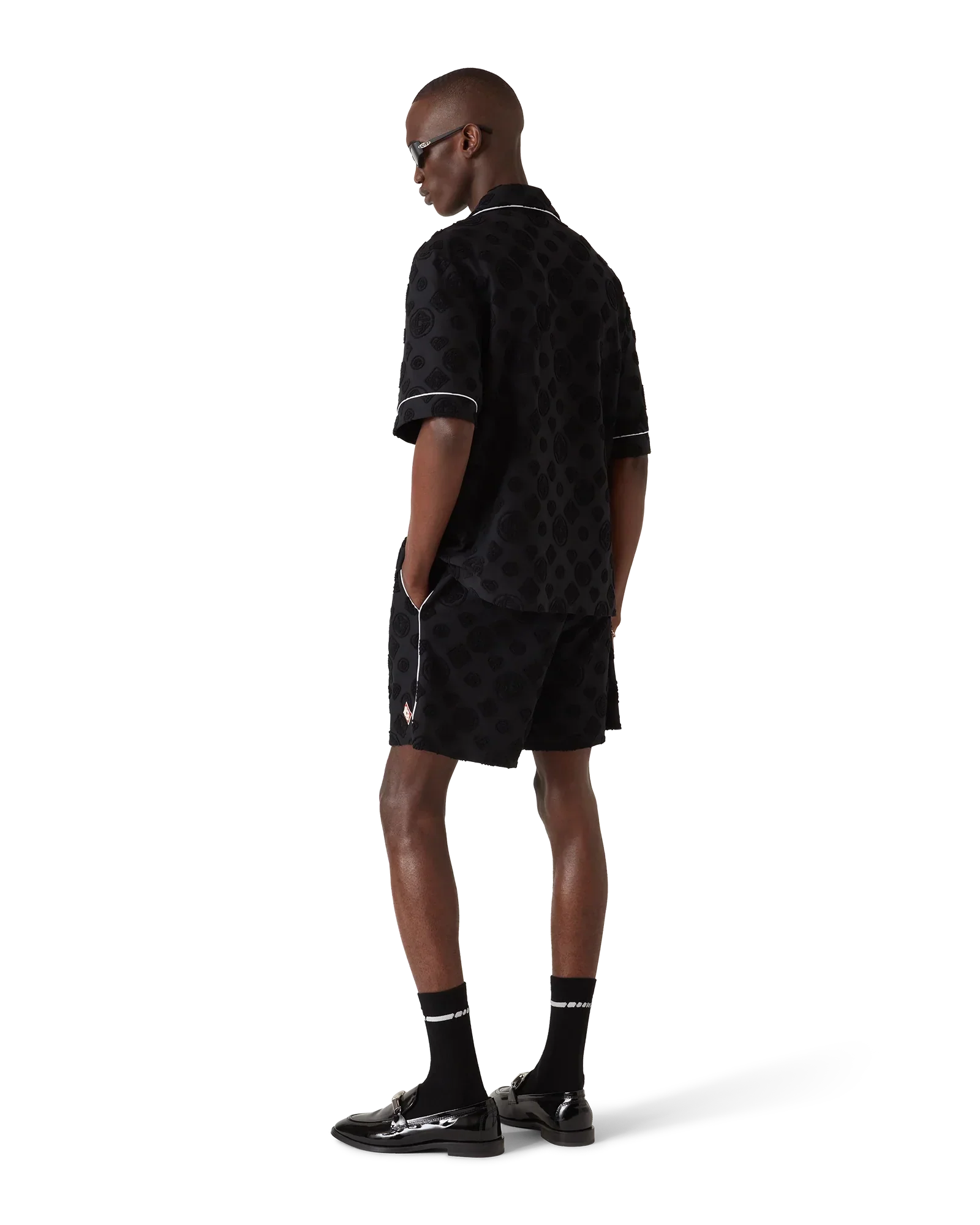Towelling Monogram Shorts | Casablanca Paris | Image 3