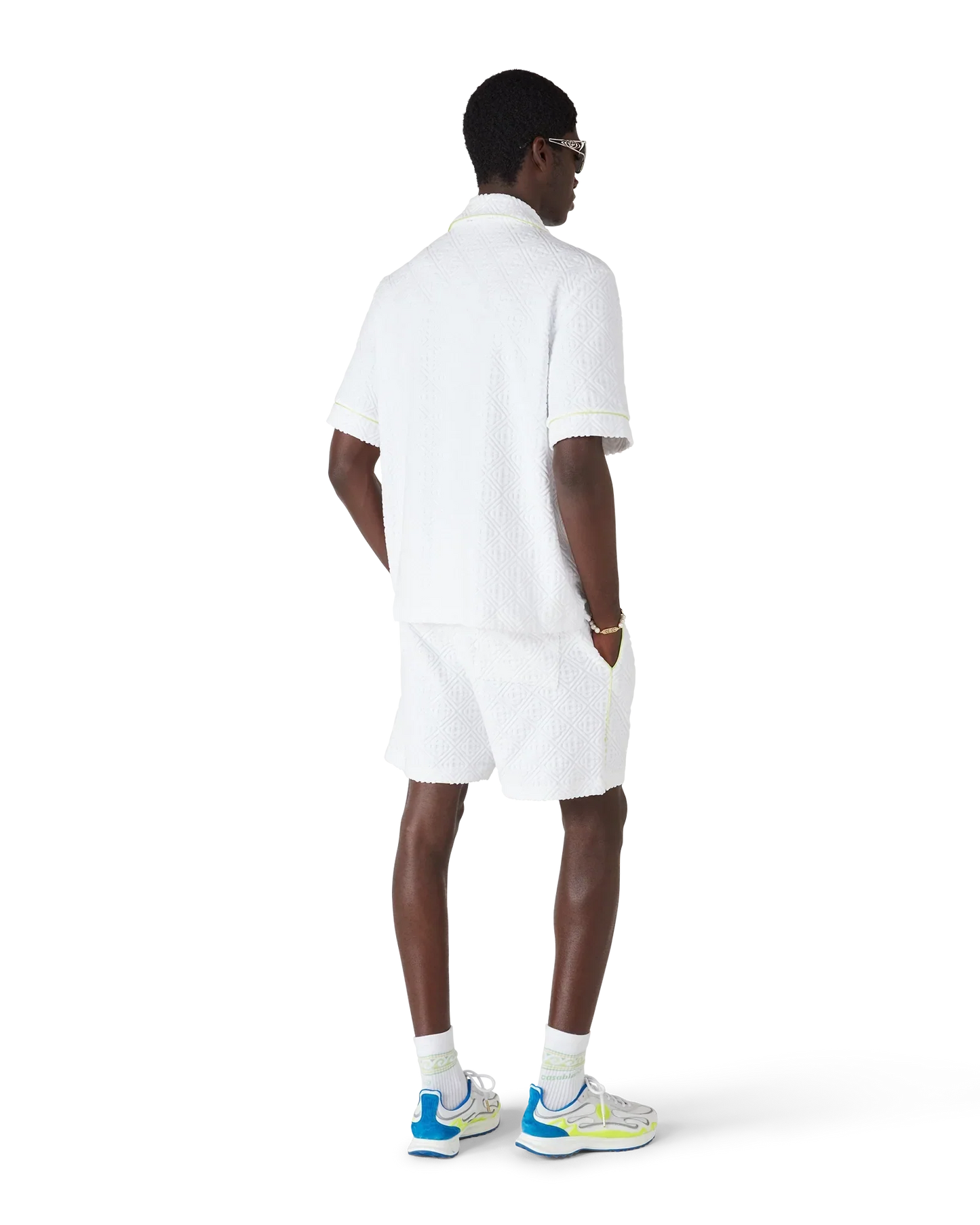 White Towelling Shorts | Casablanca Paris | Image 5