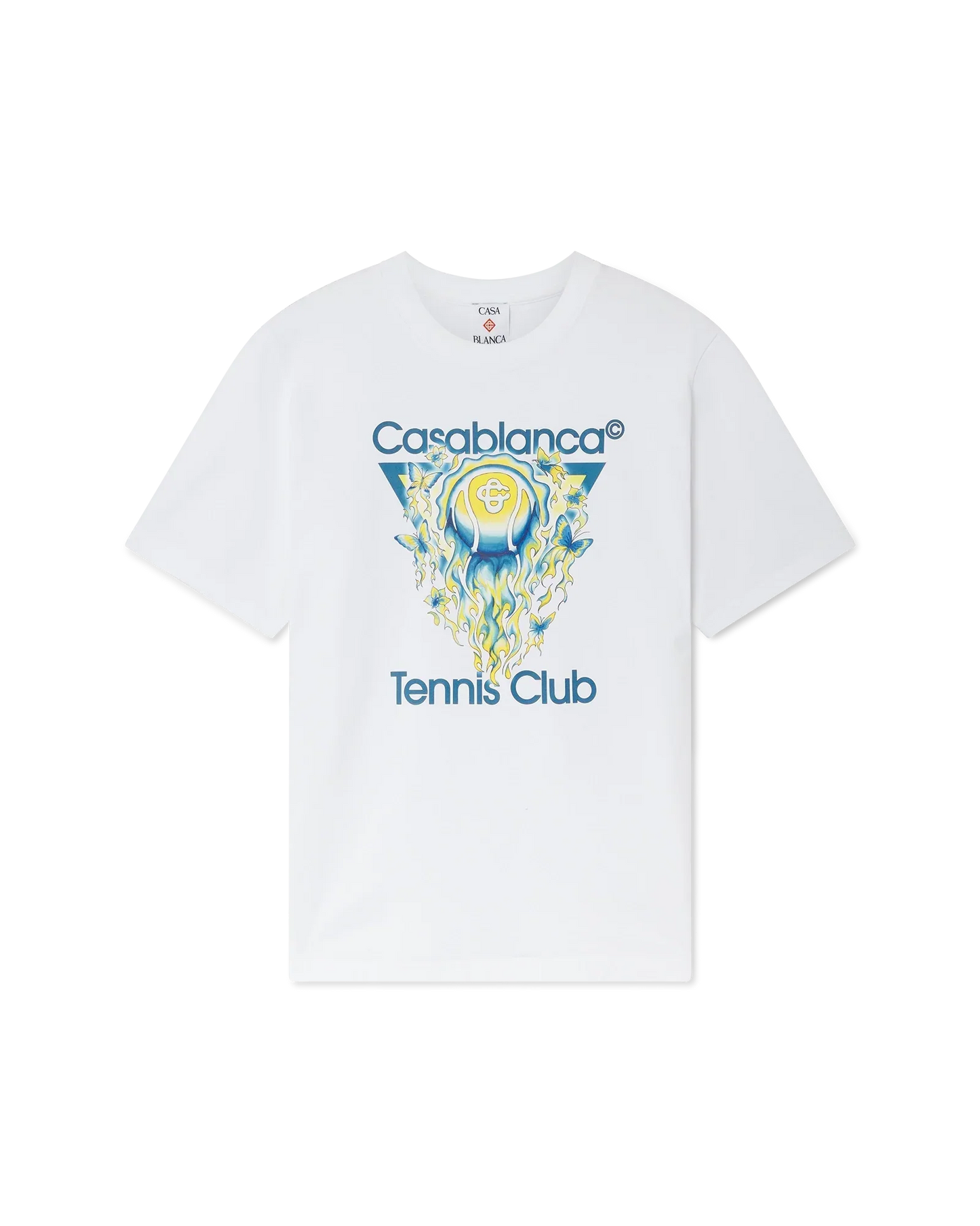 Tennis Club Icon Short Sleeve T-Shirt | Casablanca Paris | Image 1