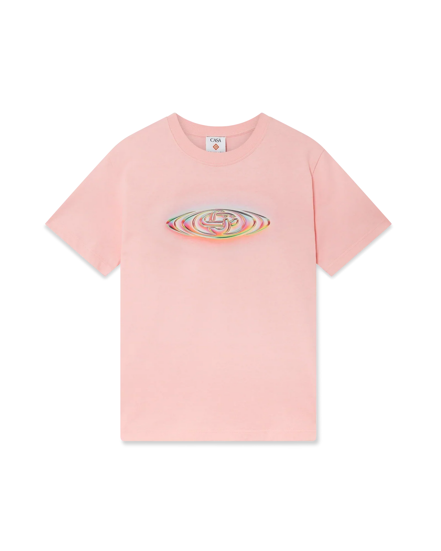 Glass Logo Short Sleeve T-shirt | Casablanca Paris | Image 1