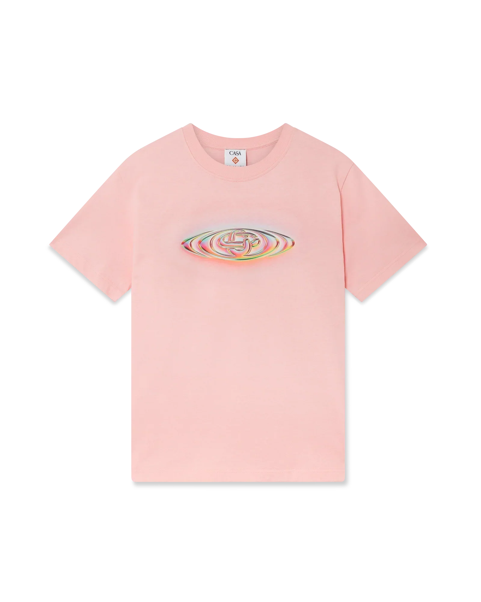 Glass Logo Short Sleeve T-shirt | Casablanca Paris | Image 1