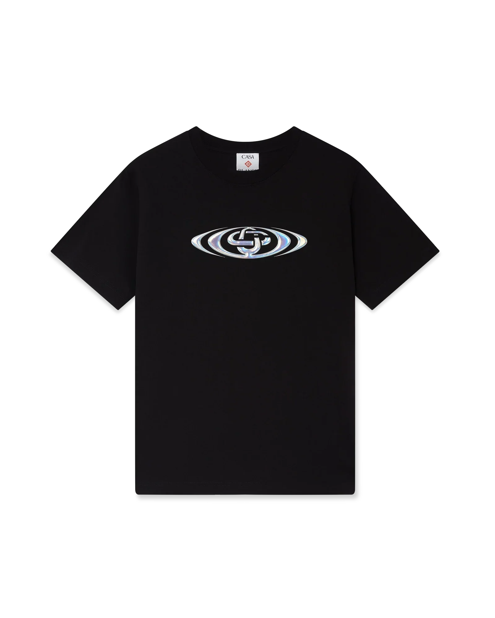Warped Logo Short Sleeve T-Shirt | Casablanca Paris | Image 1