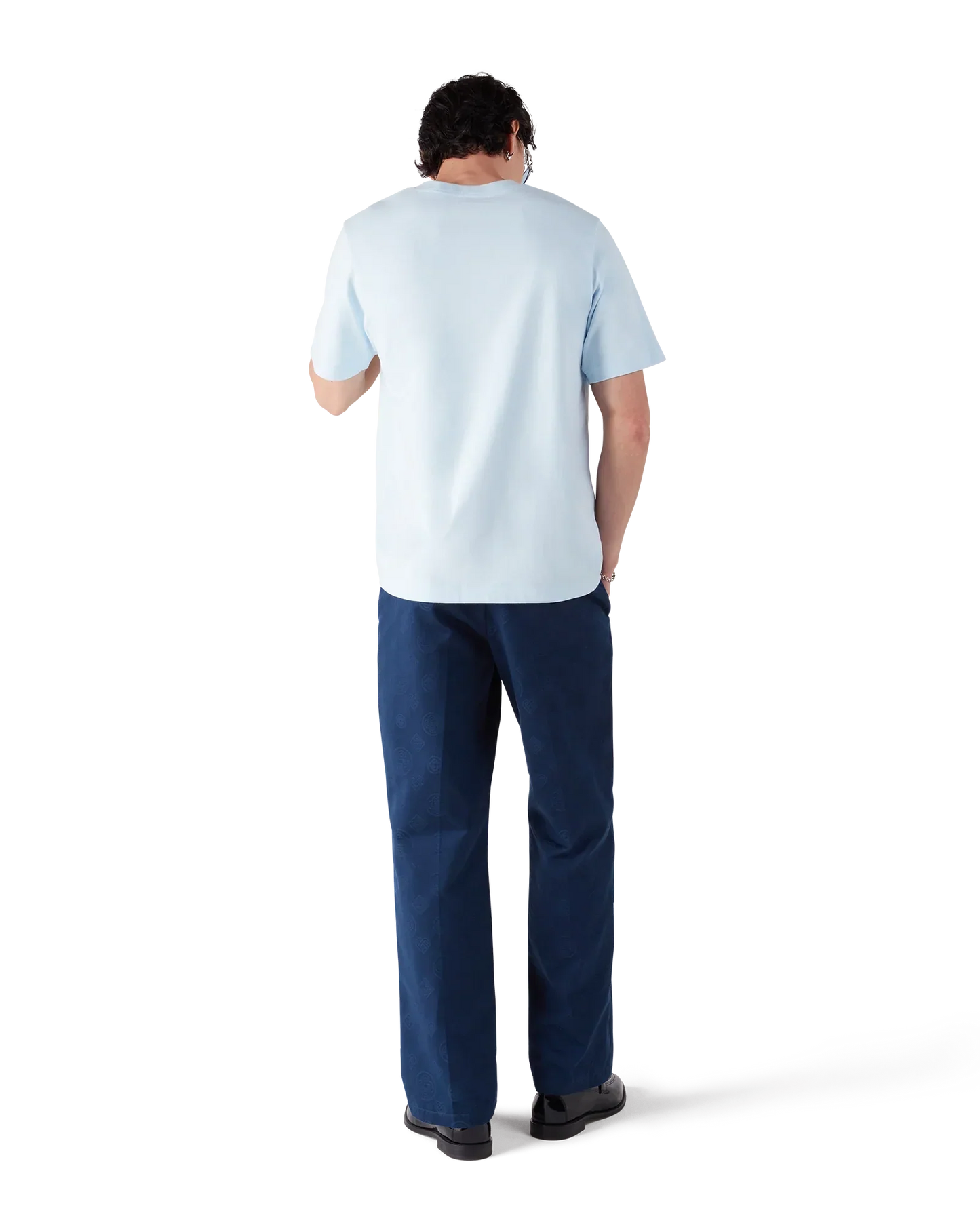 Drip Logo Short Sleeve T-Shirt | Casablanca Paris | Image 3
