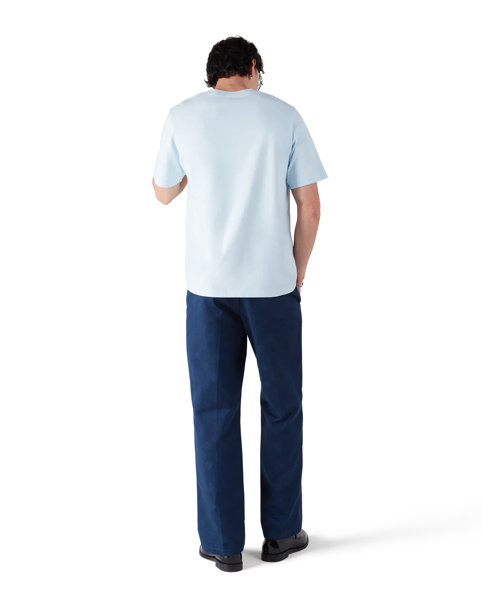 Drip Logo Short Sleeve T-Shirt | Casablanca Paris | Image 3