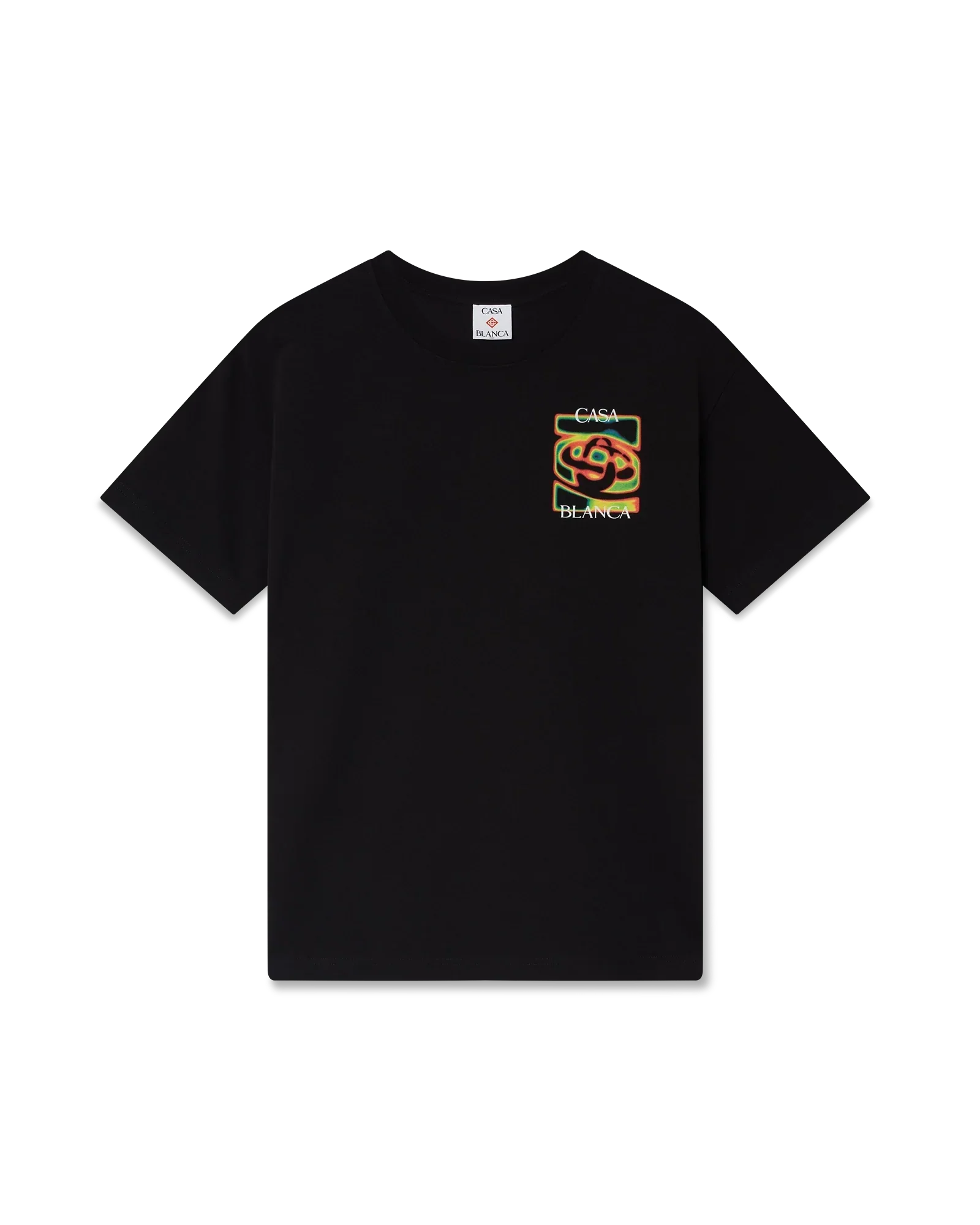 Heat Map Logo Short Sleeve T-Shirt | Casablanca Paris | Image 5