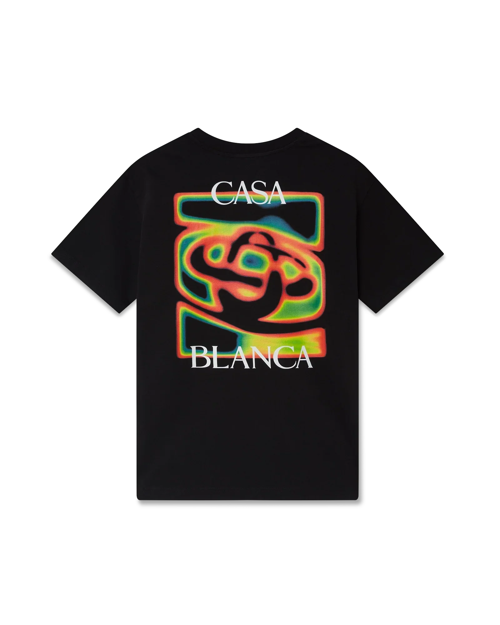 Heat Map Logo Short Sleeve T-Shirt | Casablanca Paris | Image 1
