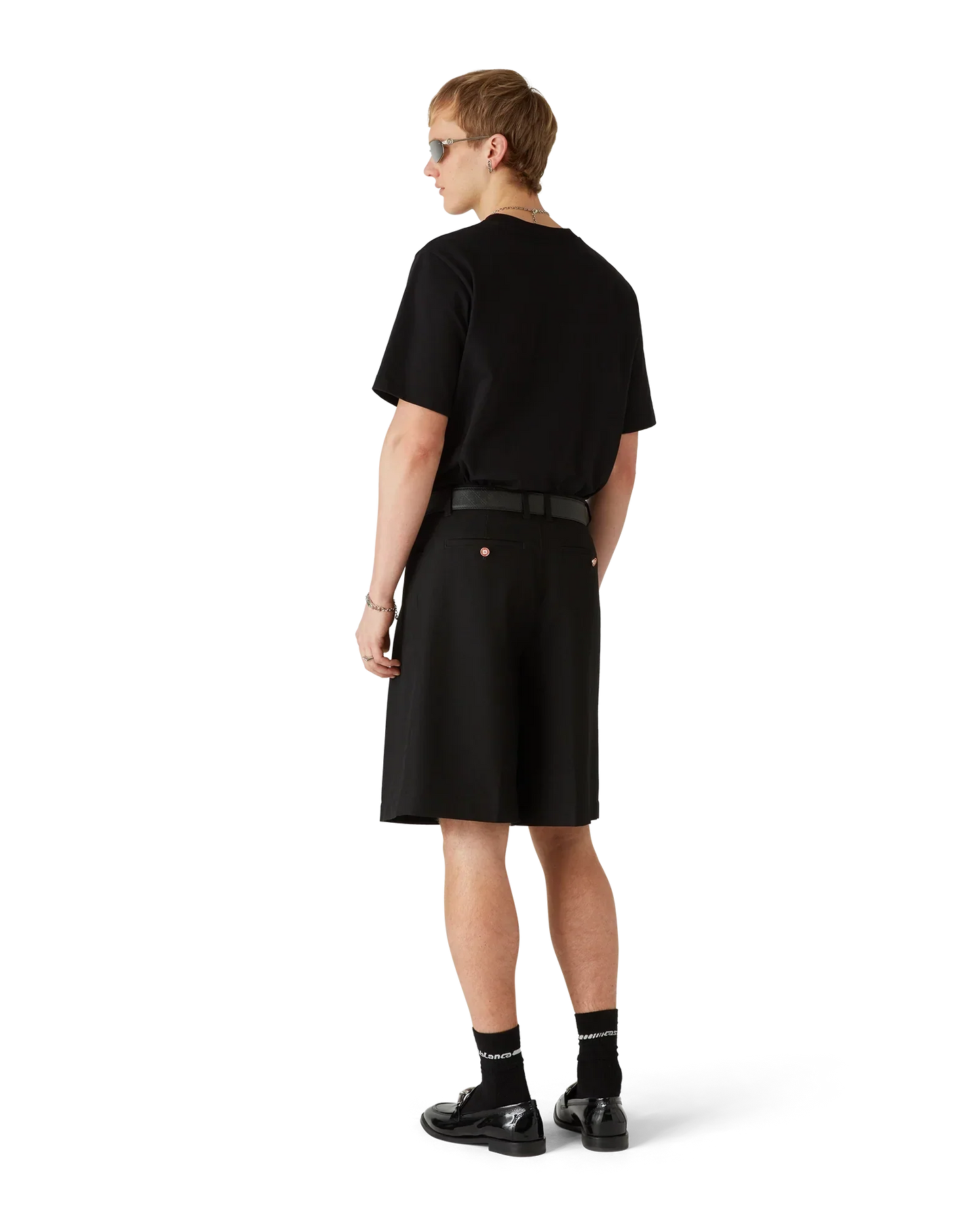 Airbrush Mushroom Logo Short Sleeve T-Shirt | Casablanca Paris | Image 3